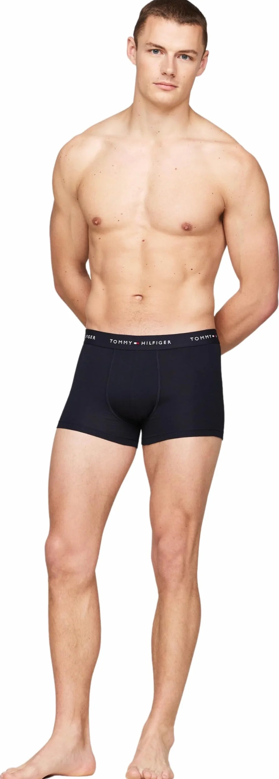Tommy Hilfiger Męskie bokserki 3P Wb UM0UM02763, biały, XL, Biały (Primary Red/White/Desert Sky), XL