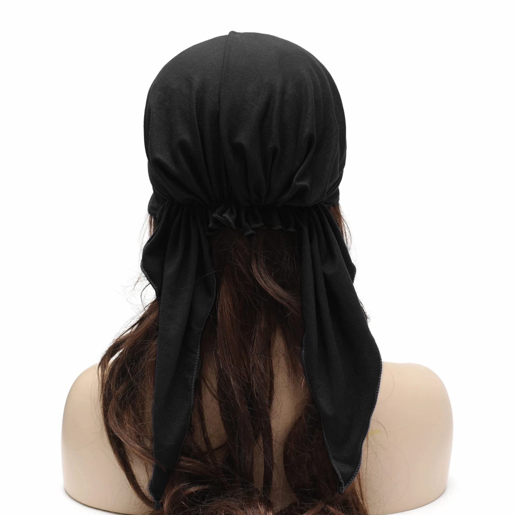 ZLYC Damska czapka turban Chemo wiązana chusta na głowę Headwraps lekki kapelusz
