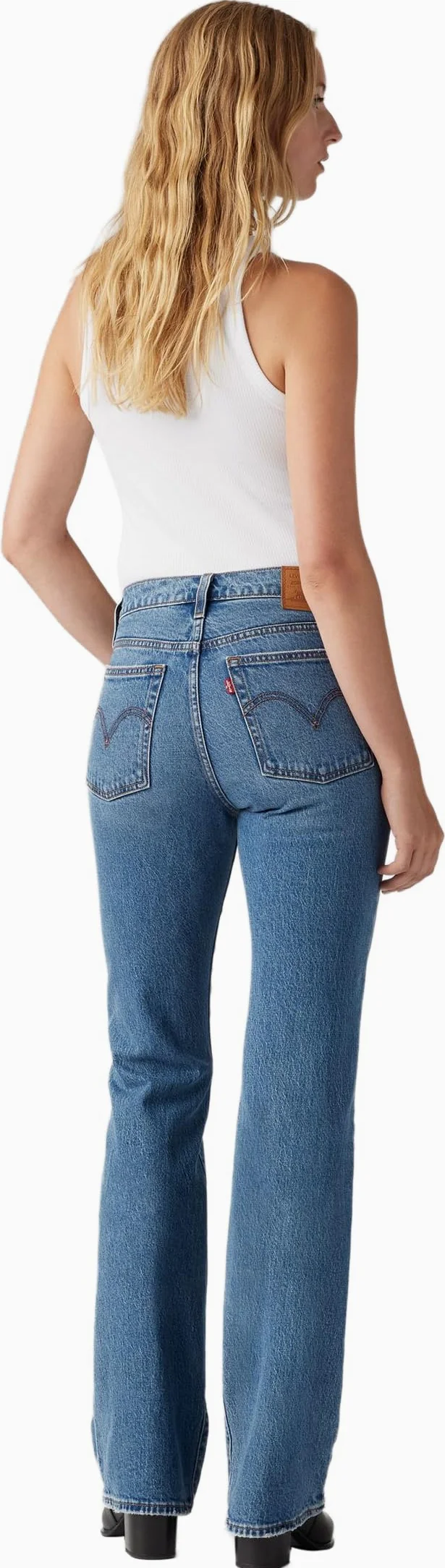 Levi's Wedgie Boot - Dżins Kobiety