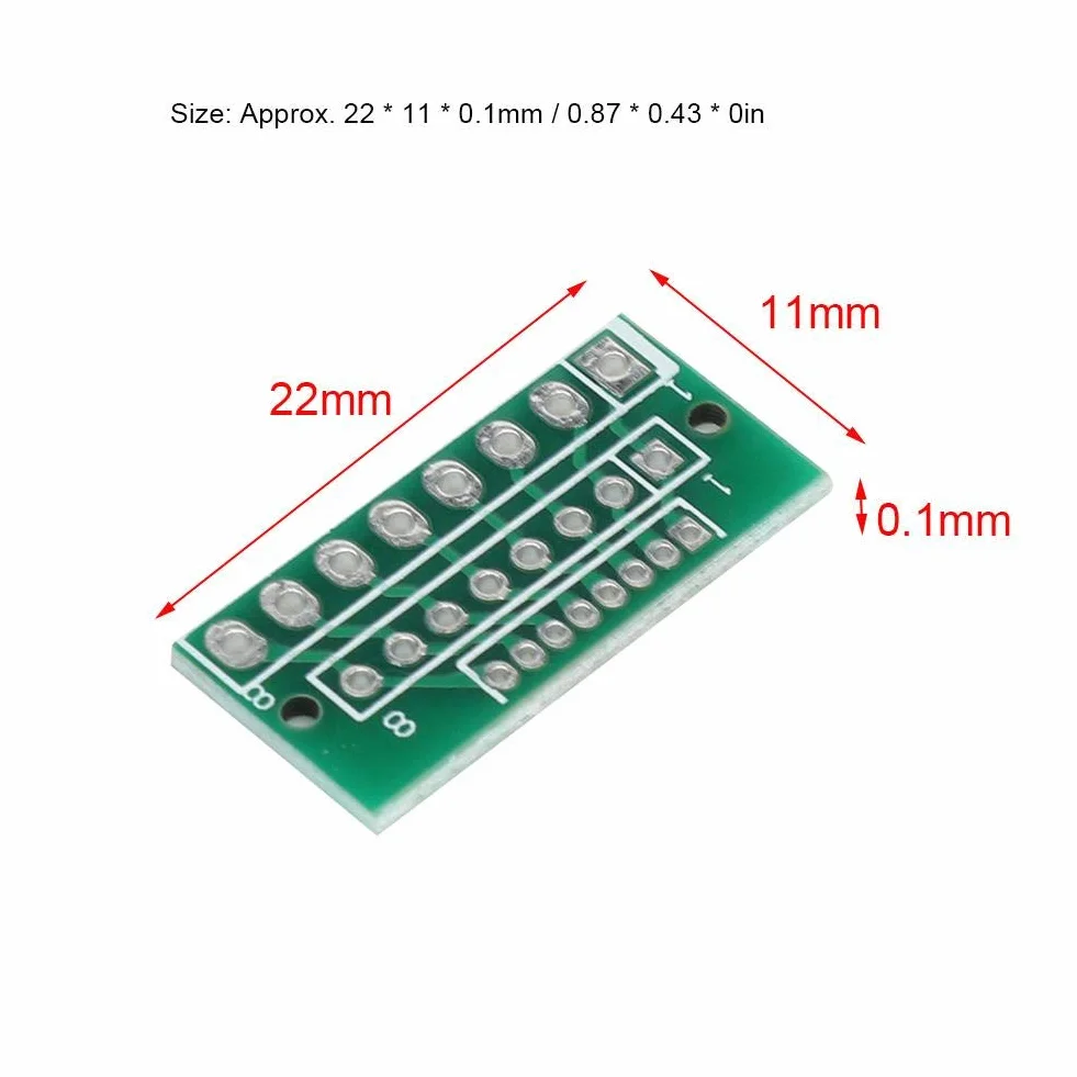 10 sztuk 1.27MM 2.0MM 2.54MM płyta adaptera 8PIN do modułów bezprzewodowych
