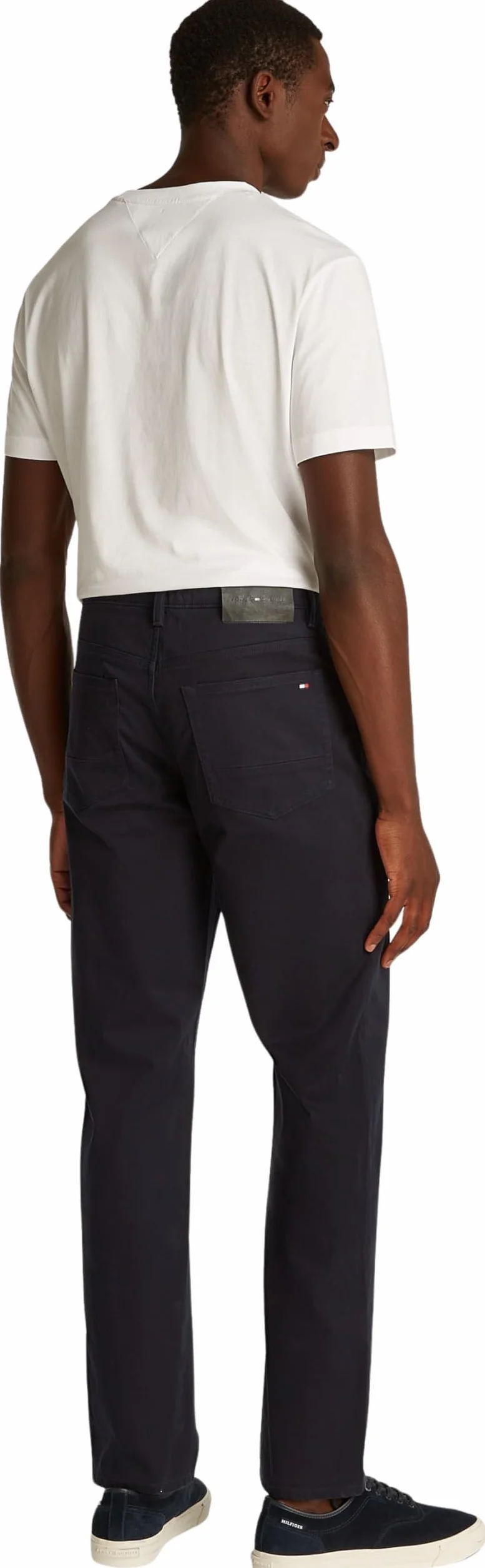 Tommy Hilfiger Denton 5pkt Cotton Satin Mw0mw39911 - Spodnie z 5 kieszeniami Mężczyźni