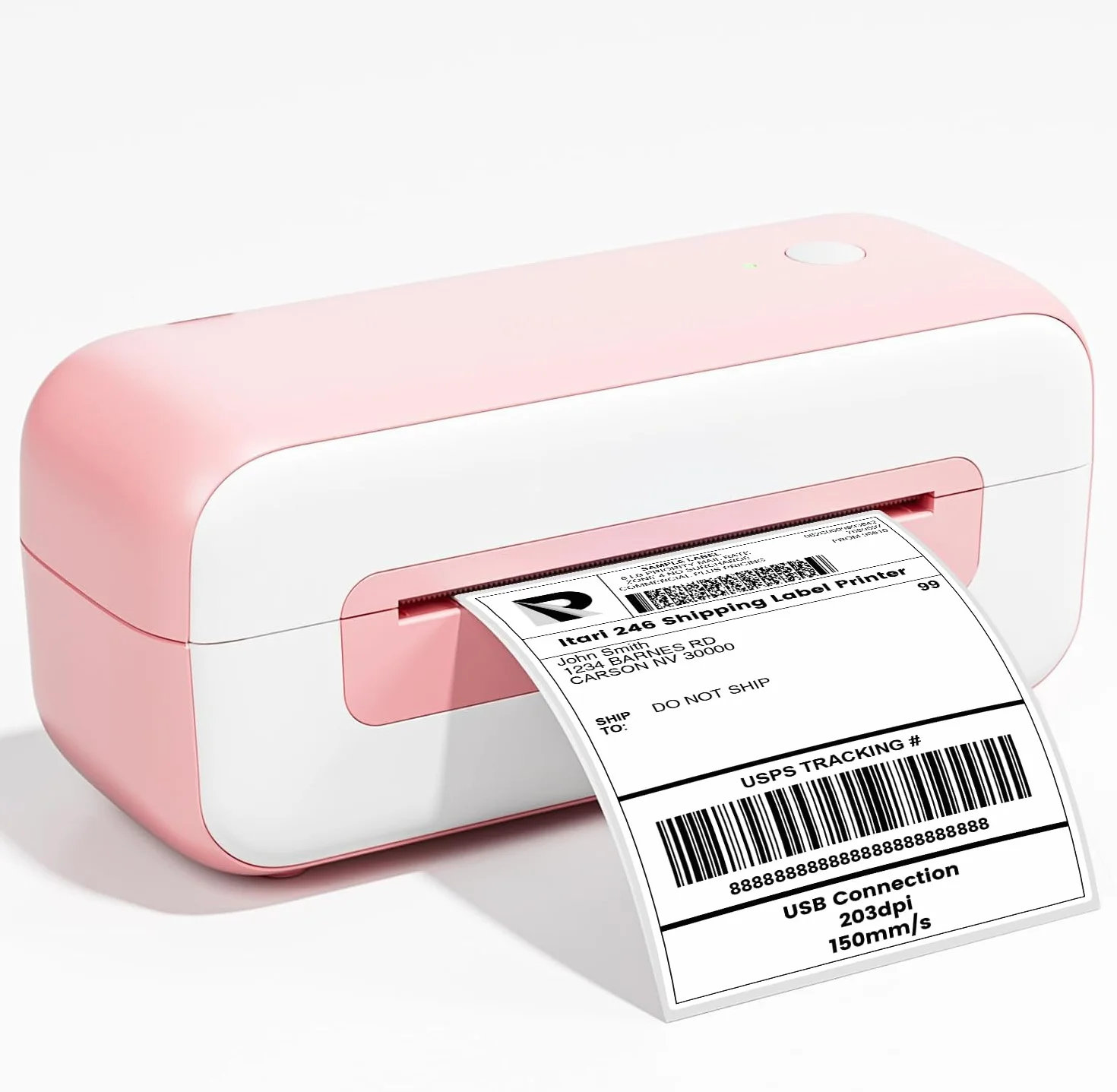 Itari Drukarka etykiet, drukarka termiczna do paczek wysyłkowych - etykiety wysyłkowe drukarki, etykiety, etykiety, etykiety z kodami kreskowymi, drukarka do Amazon Ebay Shopify Zalando Otto DHL