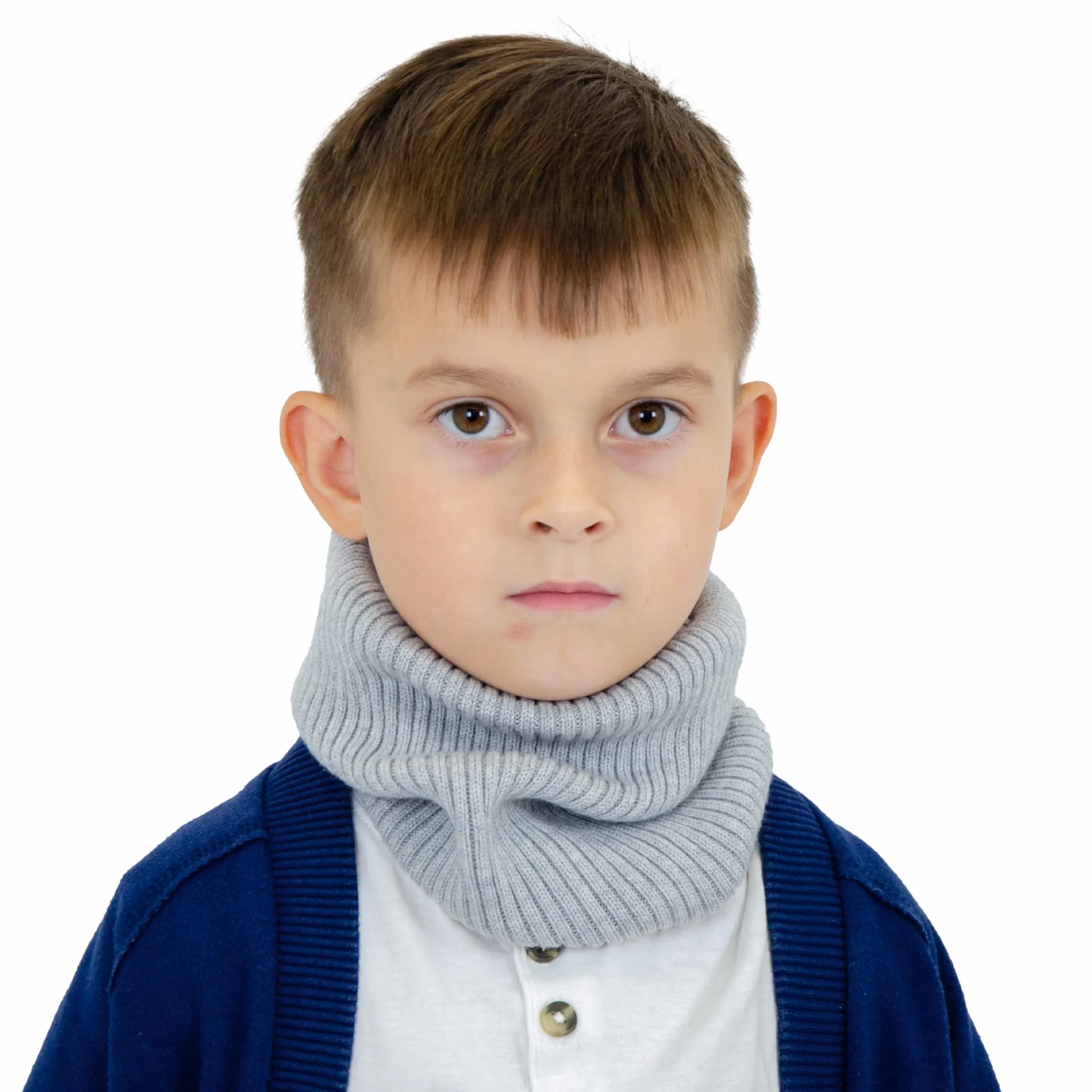 molti dziecięcy komin z wełny merino | komin na zimę, jesień i wiosnę | unisex 4–8 lat | miękki, oddychający, elastyczny | dostępny w 5 kolorach