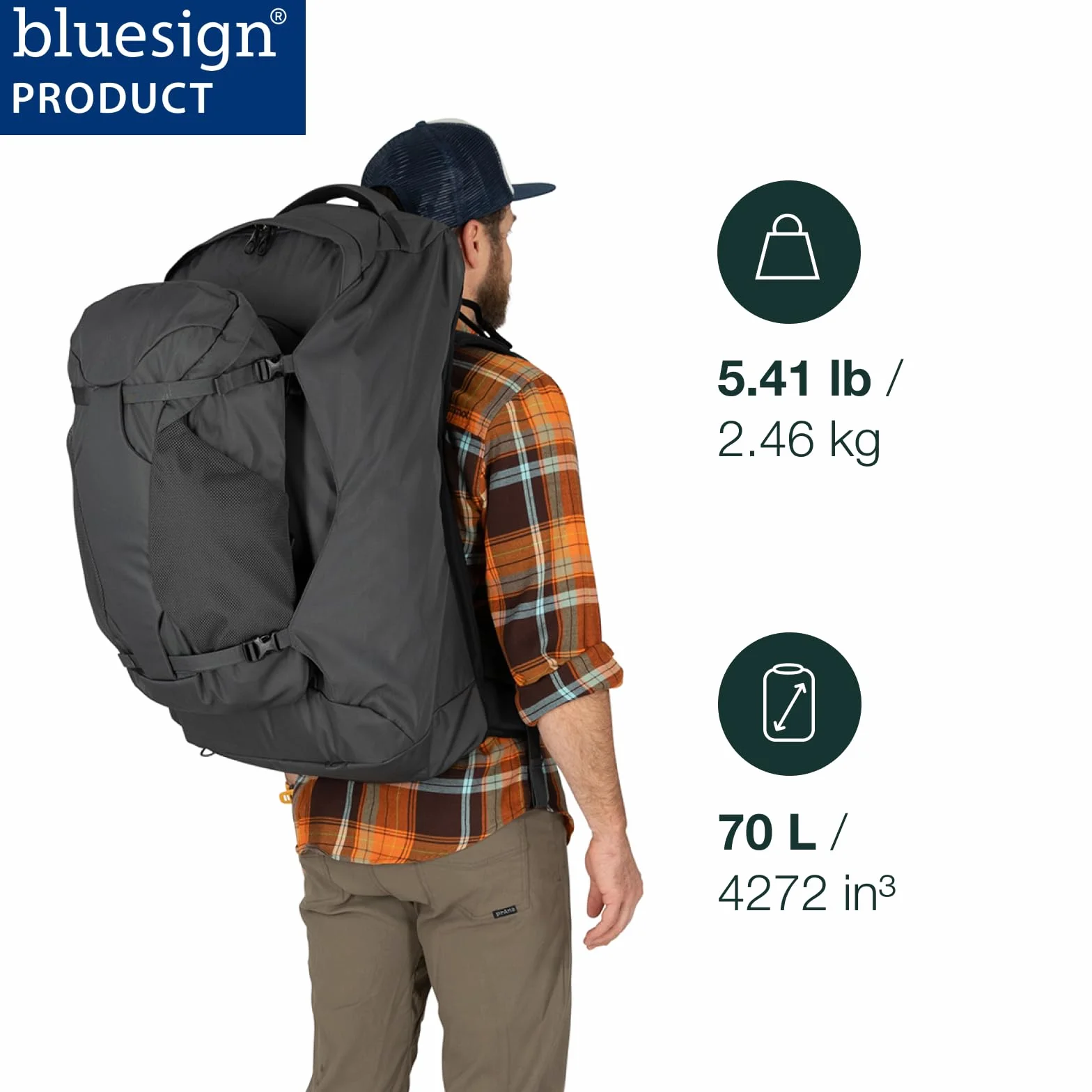 Osprey Europe Farpoint 70 męski plecak podróżny