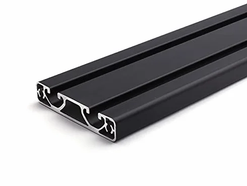 Profil aluminiowy czarny 80x16E typ I 8 (ultralekki). Profil aluminiowy 80x16 profil aluminiowy 80x16 profil aluminiowy 80x16 monta? - profil systemowy 270 mm