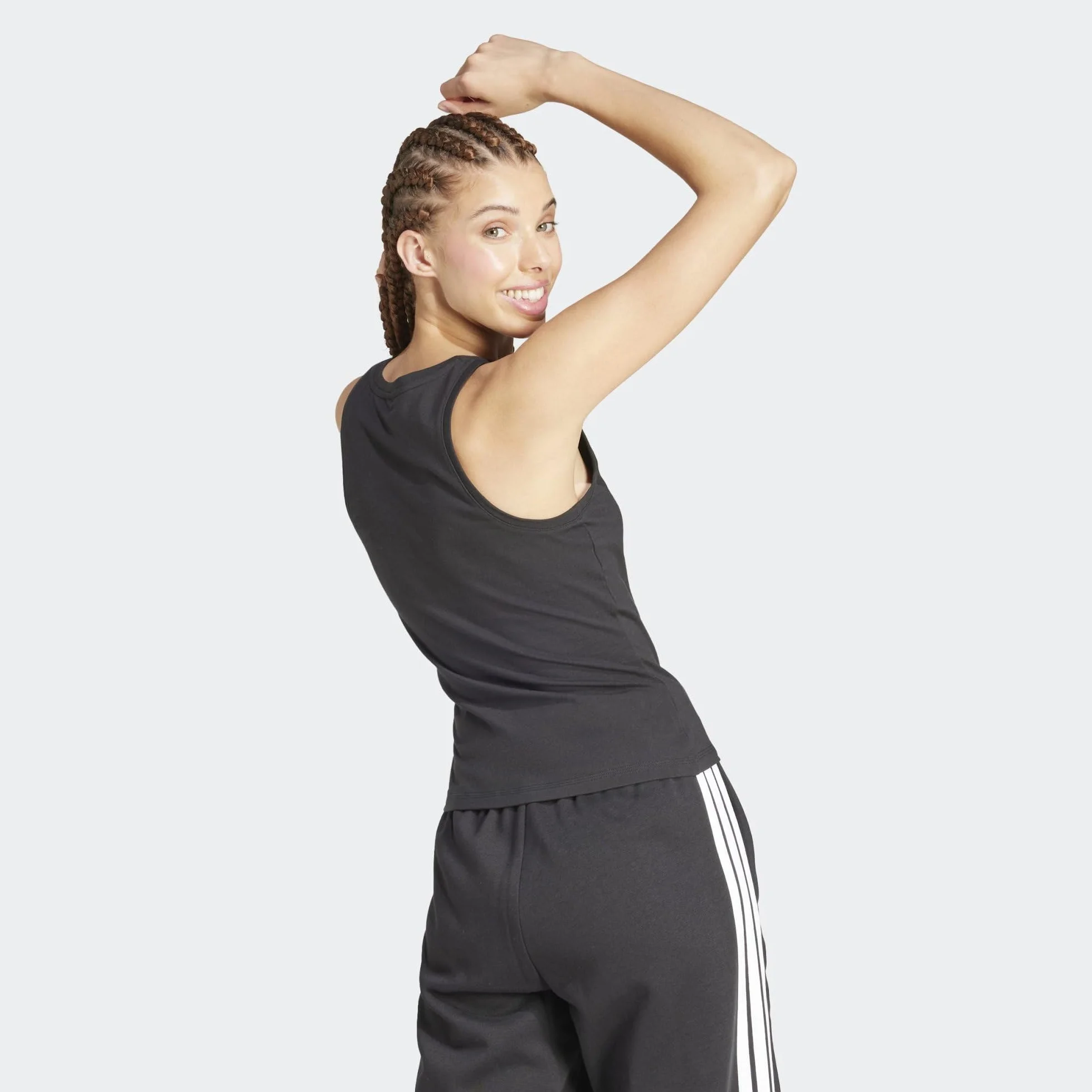 adidas Koszulka Kobiety Essentials Linear Slim Cotton Tank