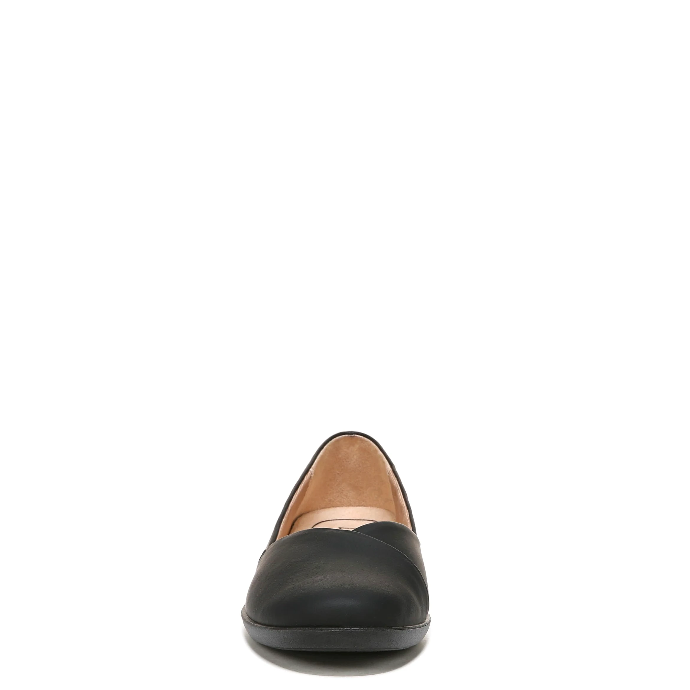 LifeStride Womens Notorious Ballet Flat, Black, 8.5 US