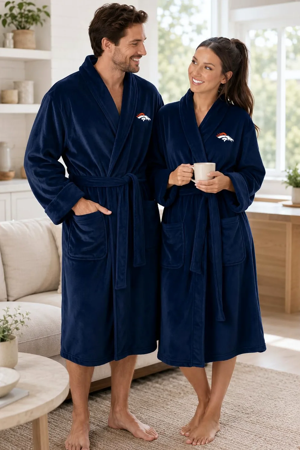 Northwest NFL Silk Touch męski szlafrok Lounge, rozmiar L/XL