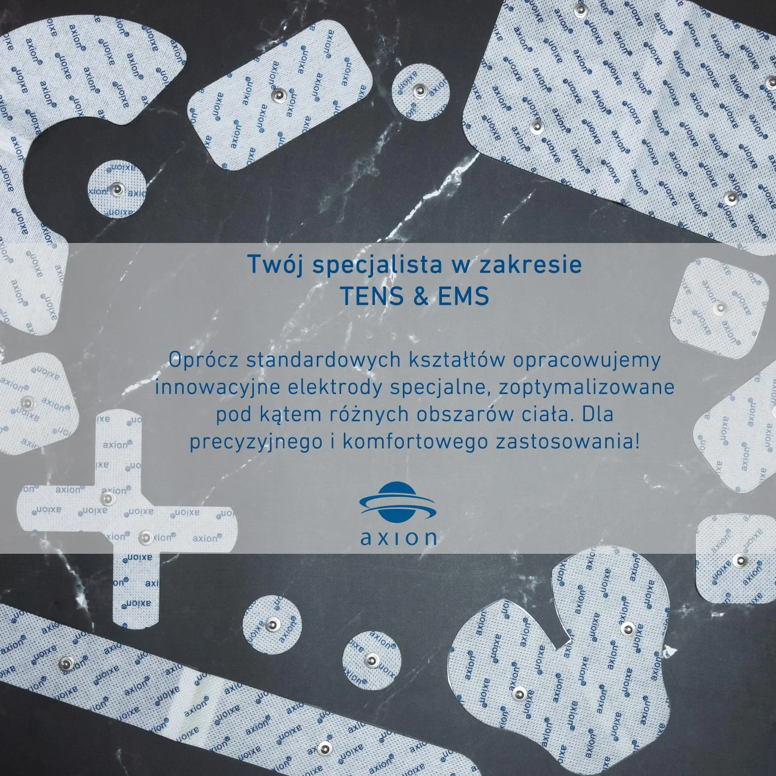 8 elektrod żelowych 5x5cm do aparatów tens- pasują do Sanitas i Beurer