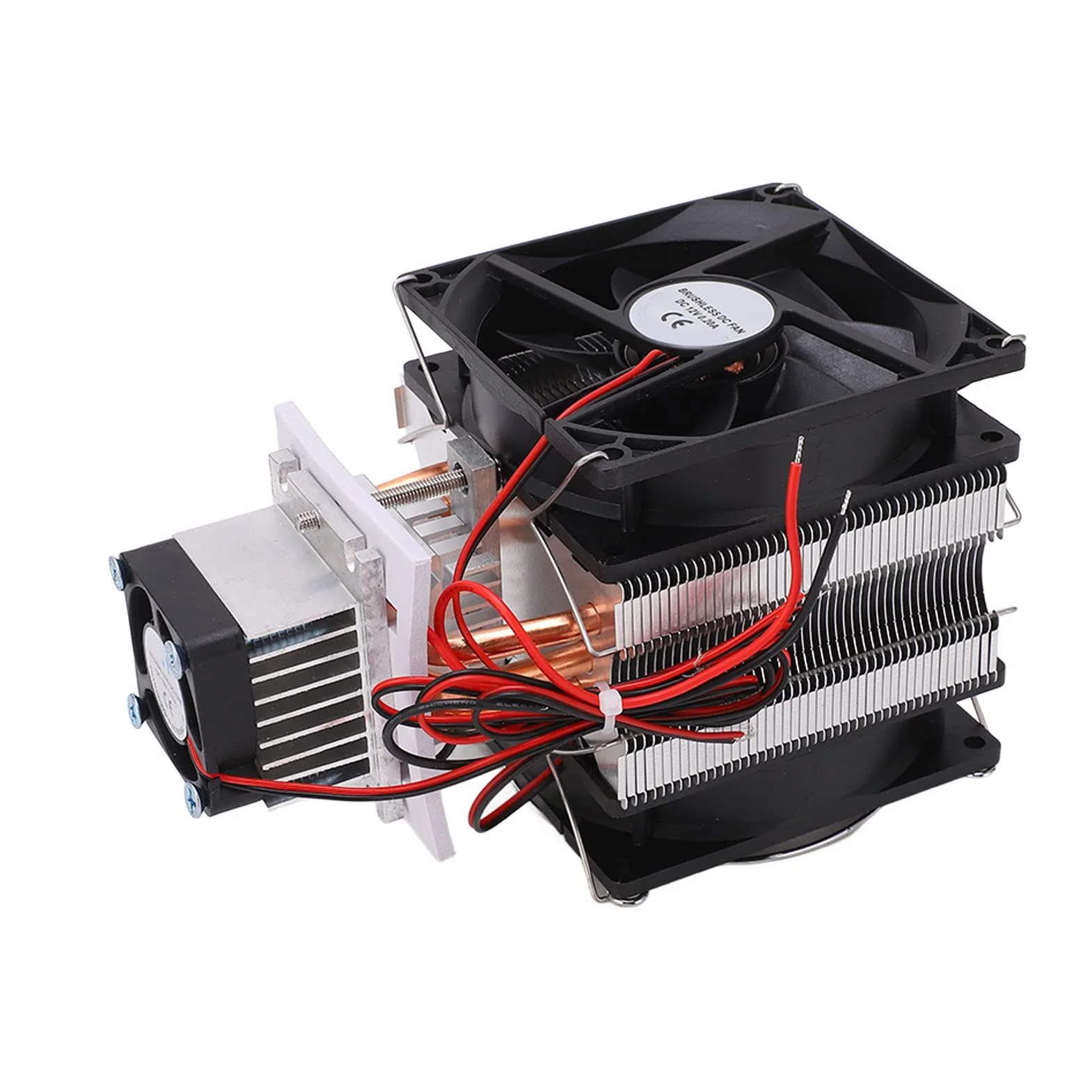 Przenośny Moduł Chłodzący DC12V Aluminiowa Rurowa Chłodnica Kompletny Zestaw z ABS Elektroniczny Zespół