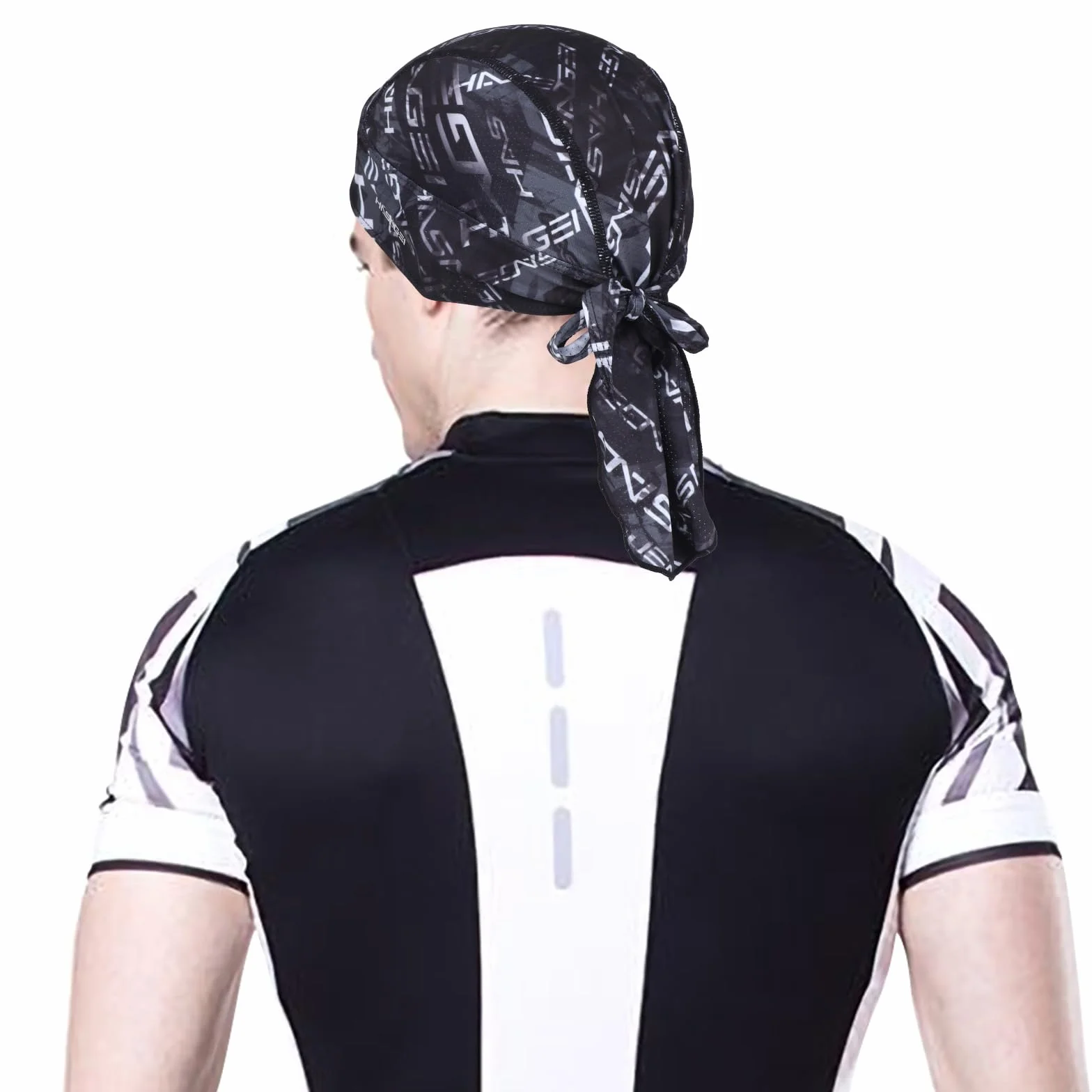 HASAGEI Sportowa czapka bandana Duragag, chusta na głowę, na rower, oddychająca, wchłania pot