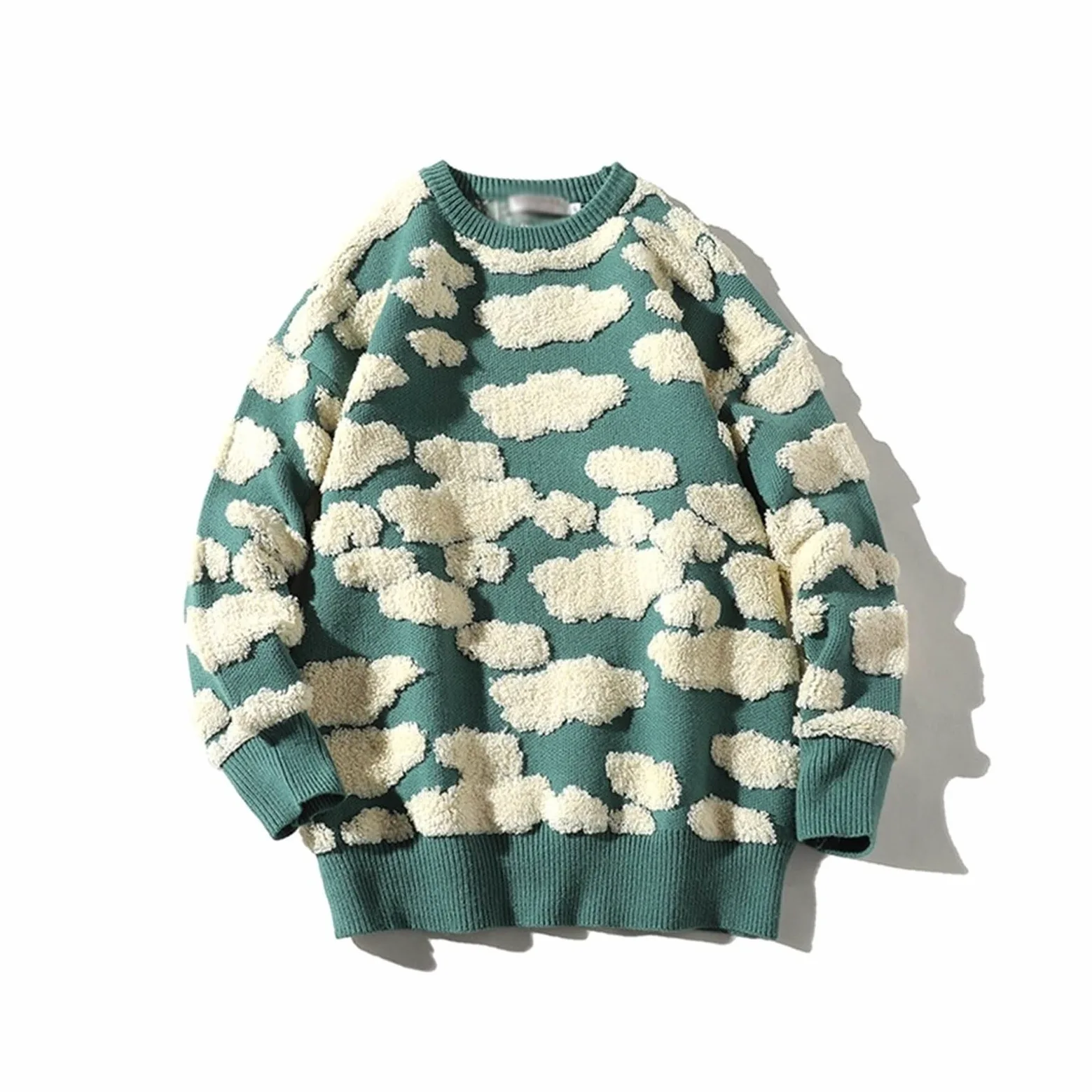 Miękki dzianinowy modny sweter męski dzianinowe swetry vintage męskie harajuku ubrania M-2XL (kolor: C, rozmiar: Azjatycki rozmiar M)