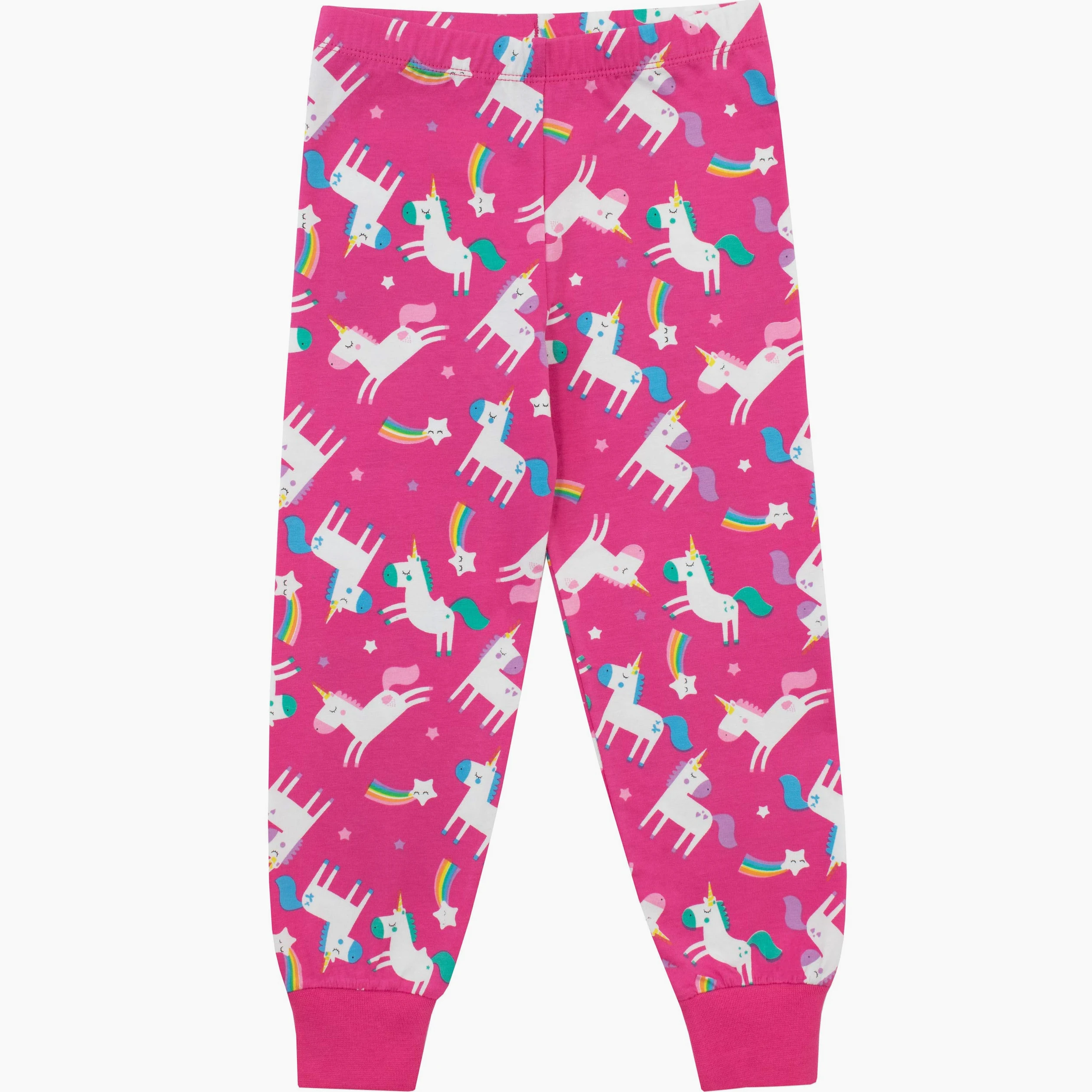 Harry Bear Dziewczęca piżama z brokatem jednorożec slim fit