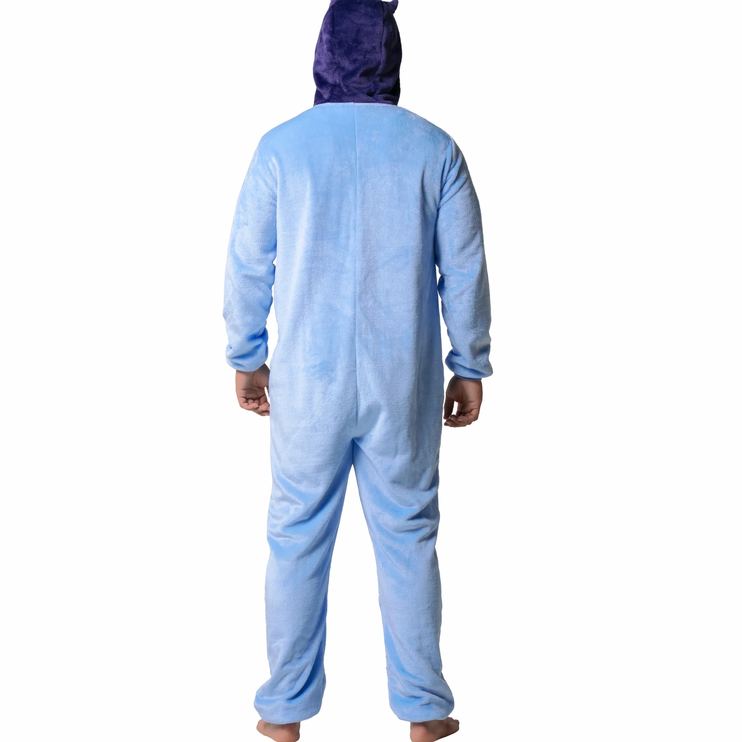 Bluey Bandit Męski Kombinezon Onesie Polarowy Dla Dorosłych