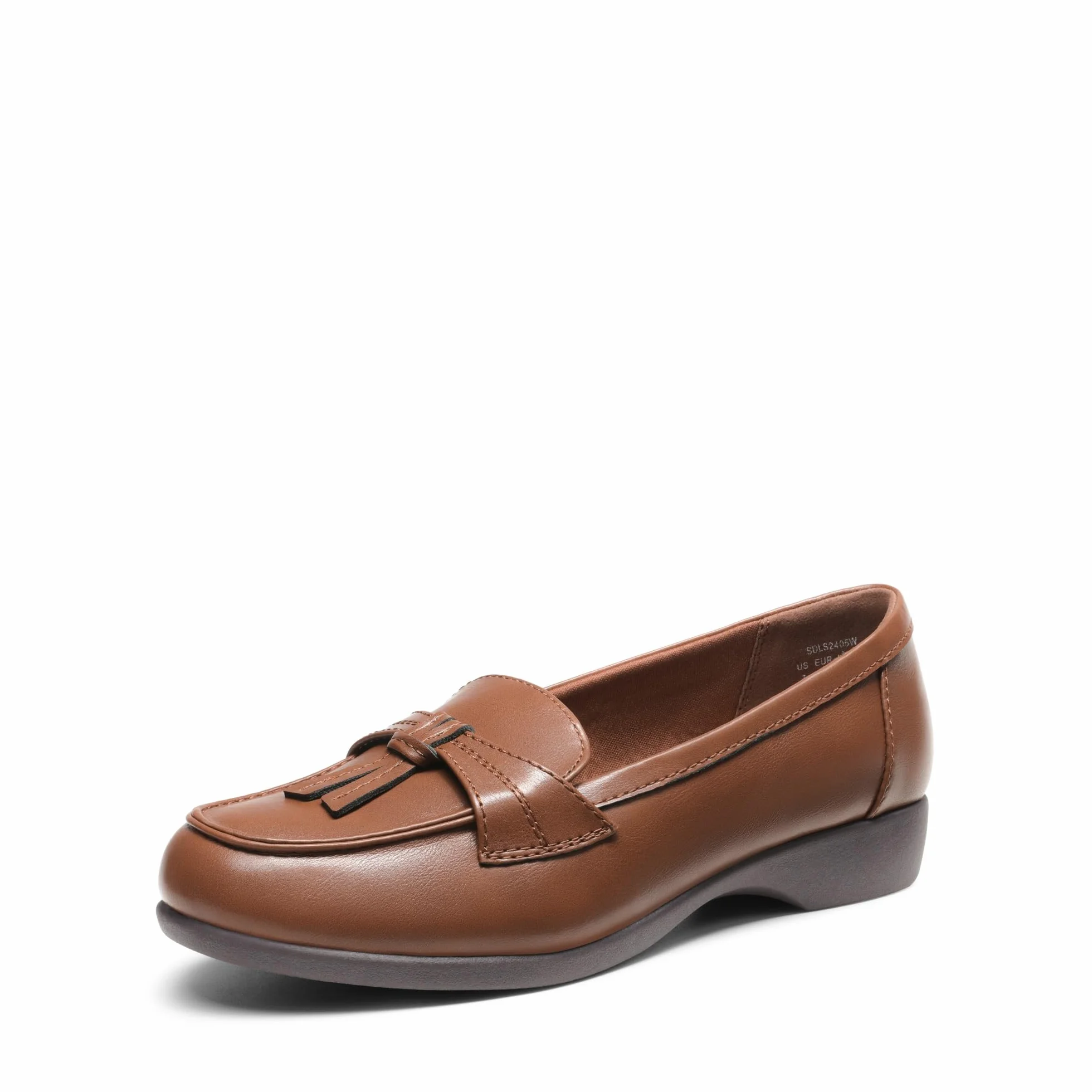 DREAM PAIRS Damskie mokasyny z miękką, grubą podeszwą, oddychające