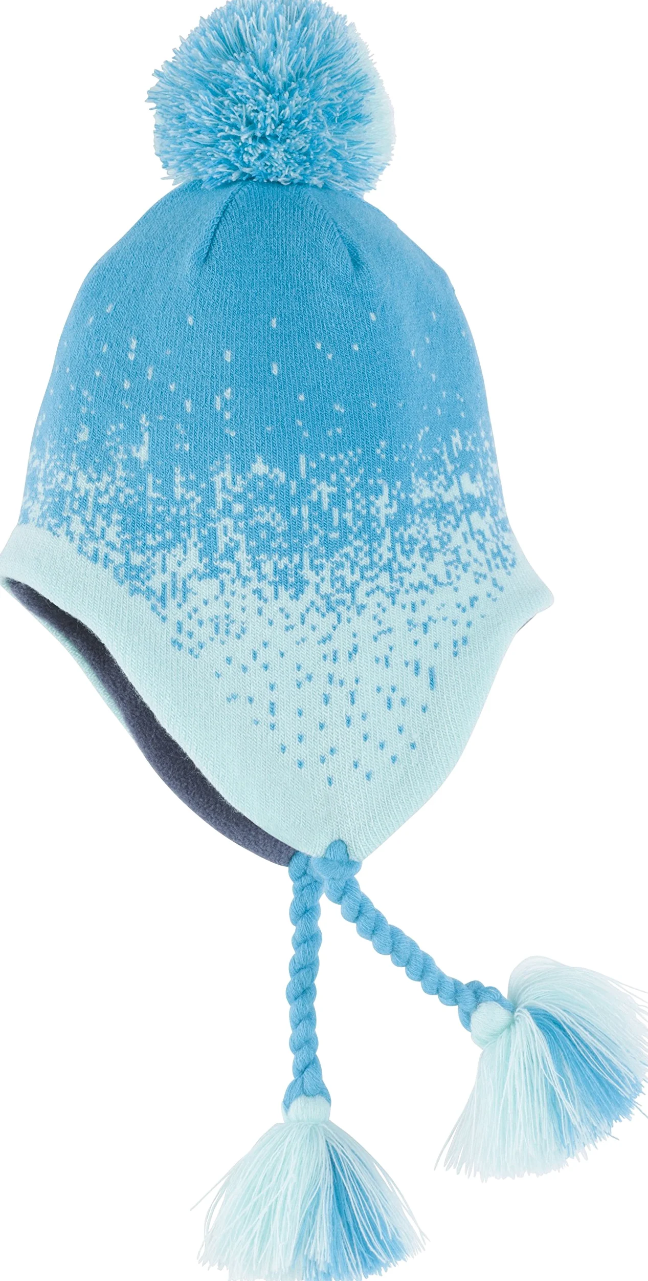 Under Armour Czapka z frędzlami dla małych dziewczynek, niebieska zmiana, 4-6X (M)