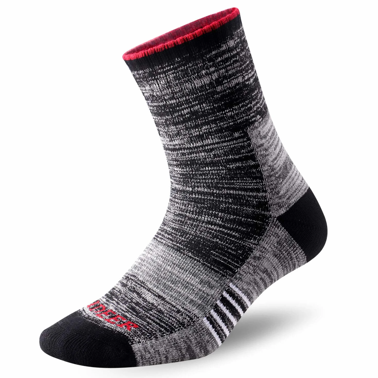 FEIDEER Męskie skarpety trekkingowe, wielopak, Wicking Cushioned Outdoor Recreation Crew Socks