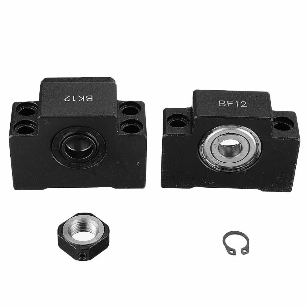 RanDal 2 szt. Bk12 Bf12 śruby kulowe wsporniki do śrub kulkowych Sfu1605 Sfu1610 części Xyz CNC