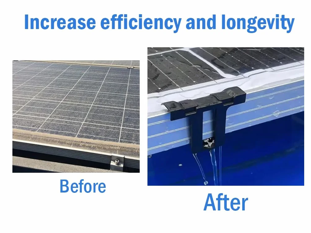 50 szt. klipsów do paneli słonecznych do odpływu wody 30 mm, klipsy do odprowadzania wody PV, klipsy do odprowadzania wody, moduły PV, klipsy do czyszczenia paneli fotowoltaicznych, 30 mm,