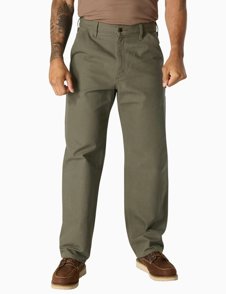 Carhartt Washed Duck Work Dungaree - Dżins Mężczyźni