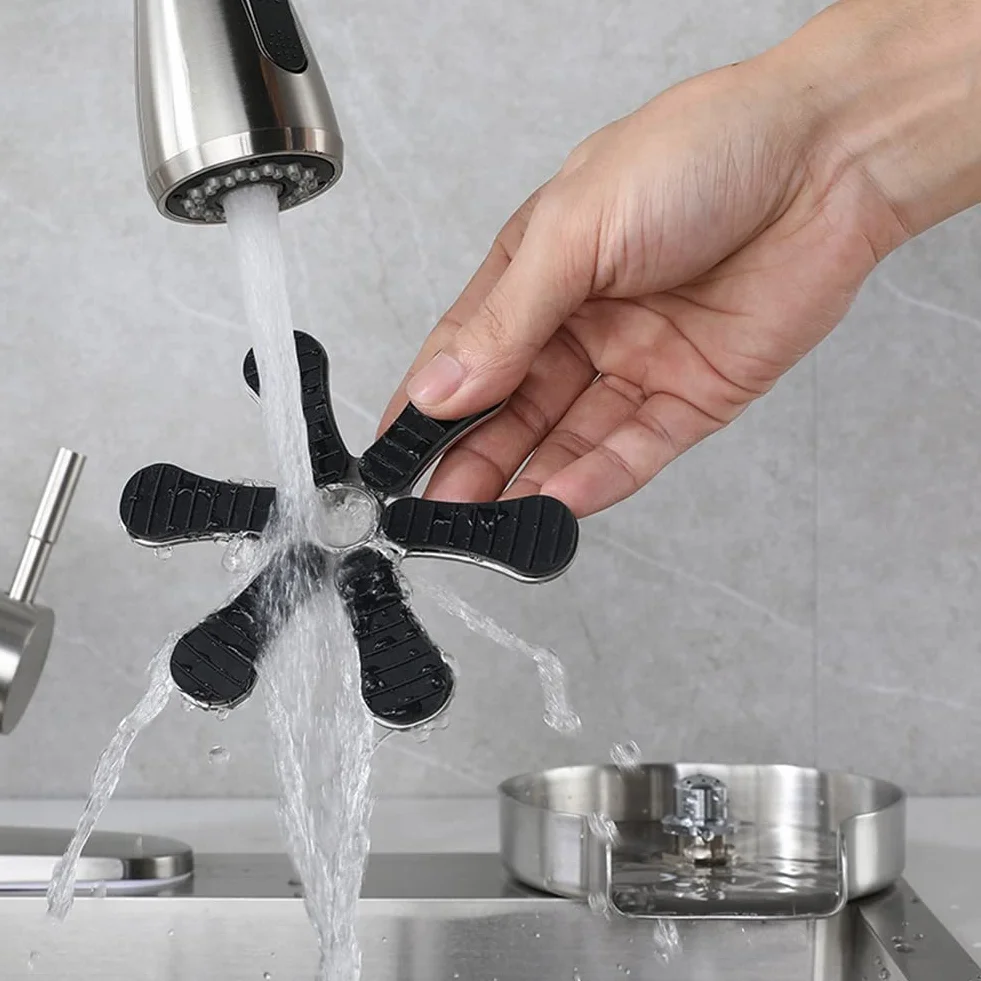 Lanko Cup Washer Glass Rinser for Kitchen Sink Tap Bottle Cleaner for Quick Cleaning at Bar Home Cafe