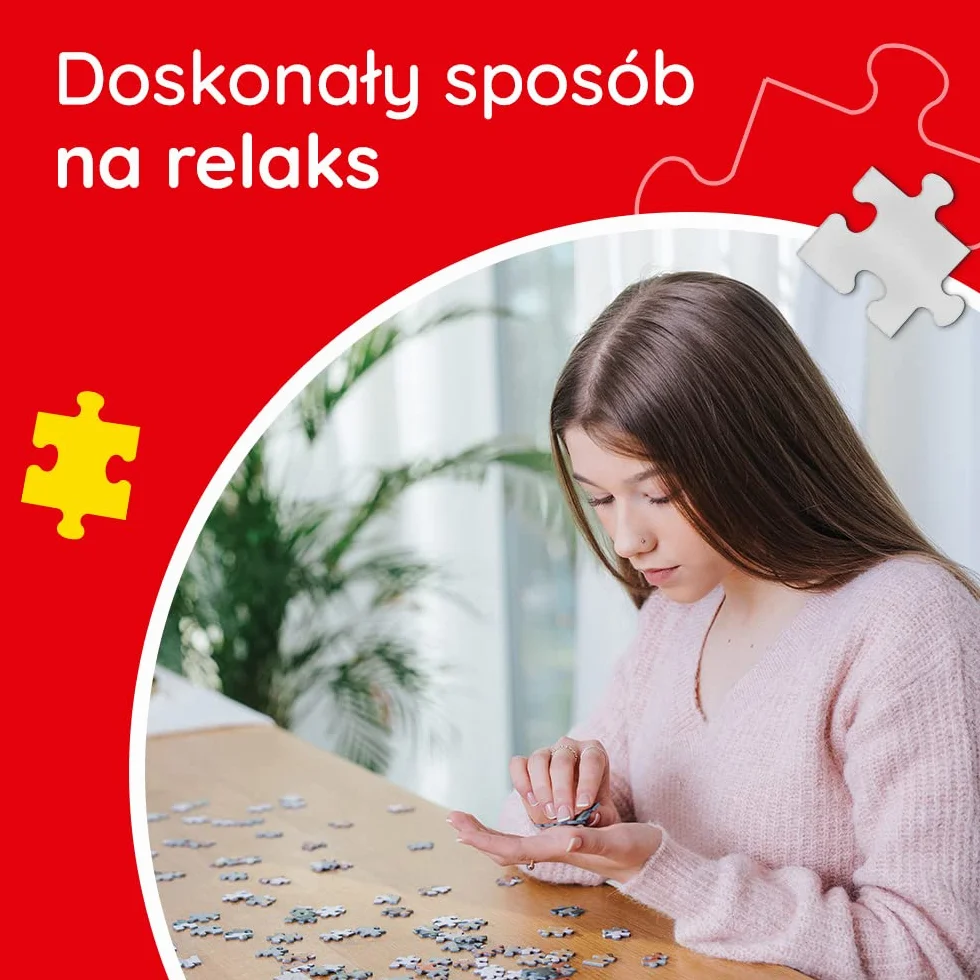 Trefl - Puzzle 2w1: Wycieczka w góry - 2 x 500 Elementów - Zestaw Dwóch Układanek, DIY, Kreatywna Rozrywka, dla Dorosłych i Dzieci od 10 lat