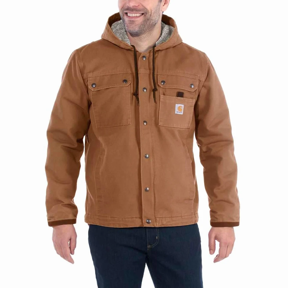 Carhartt Bartlett Jacket Odzie? robocza M??czy?ni, Carhartt Brown, L