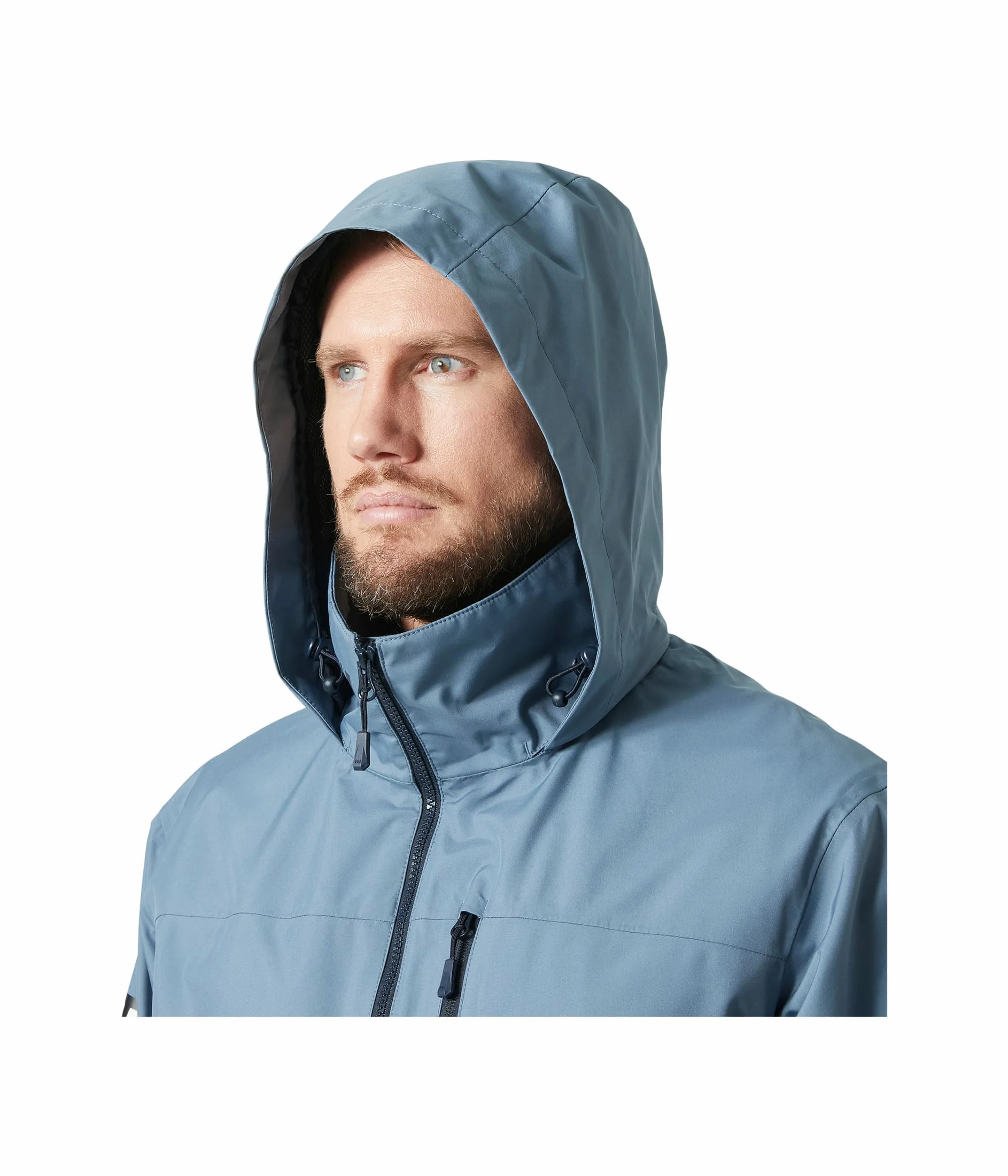 Helly Hansen Męska kurtka z kapturem, sprana granatowa, 2XL