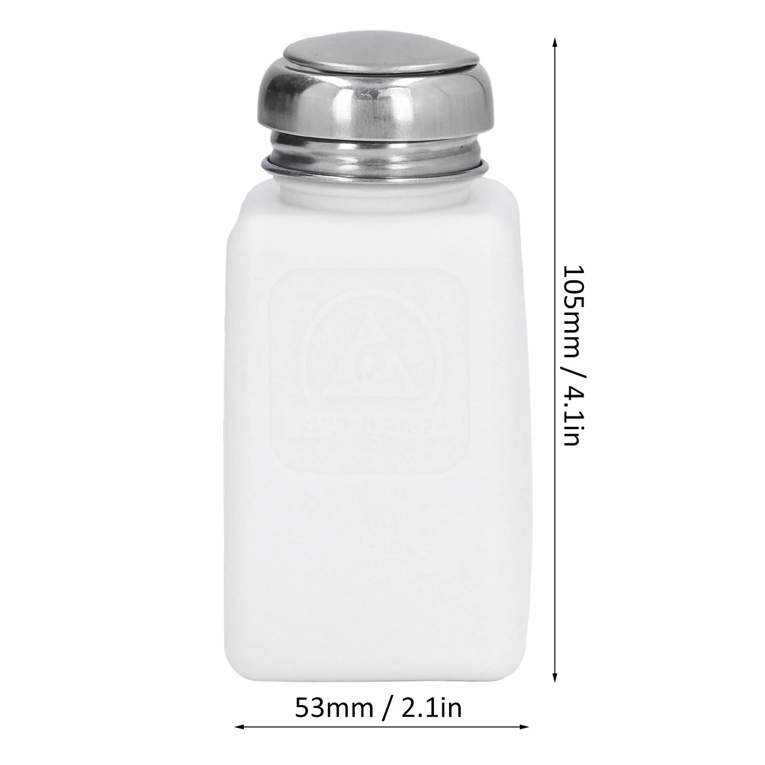 Dozownik cieczy 200 ml HDPE stal nierdzewna ESD do acetonu IPA