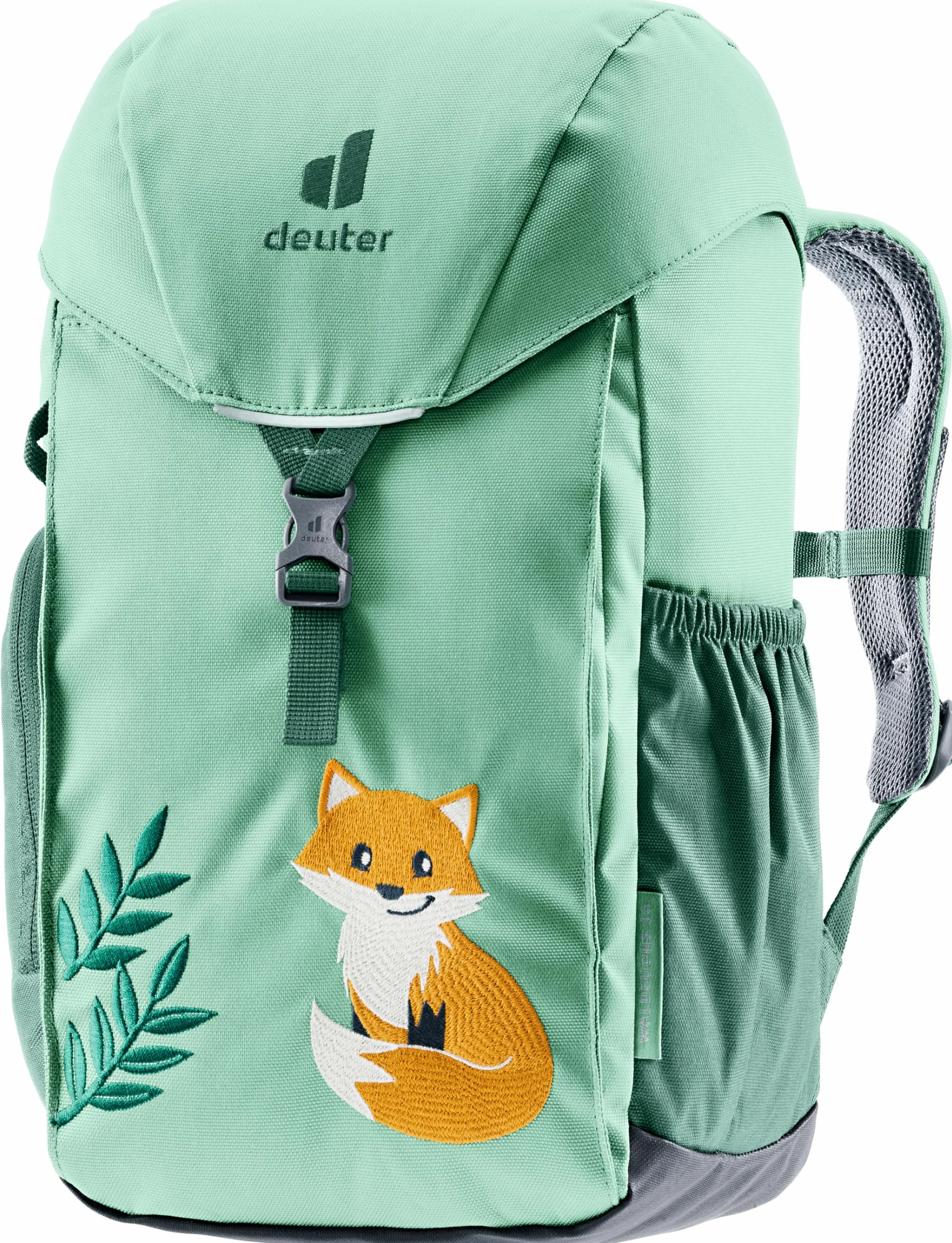 deuter Plecak dziecięcy Waldfuchs, unisex, 14 l, miętowy, Spearmint-seagreen, 14 Long