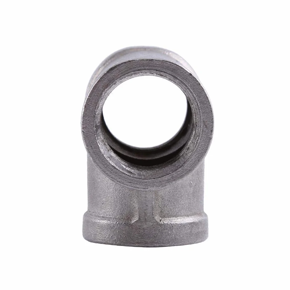 NPT-Rohrfitting 1/2 '' 1/4 '' 304 Edelstahl Innengewinde T-Stück(304 1/2 '' 52mm)