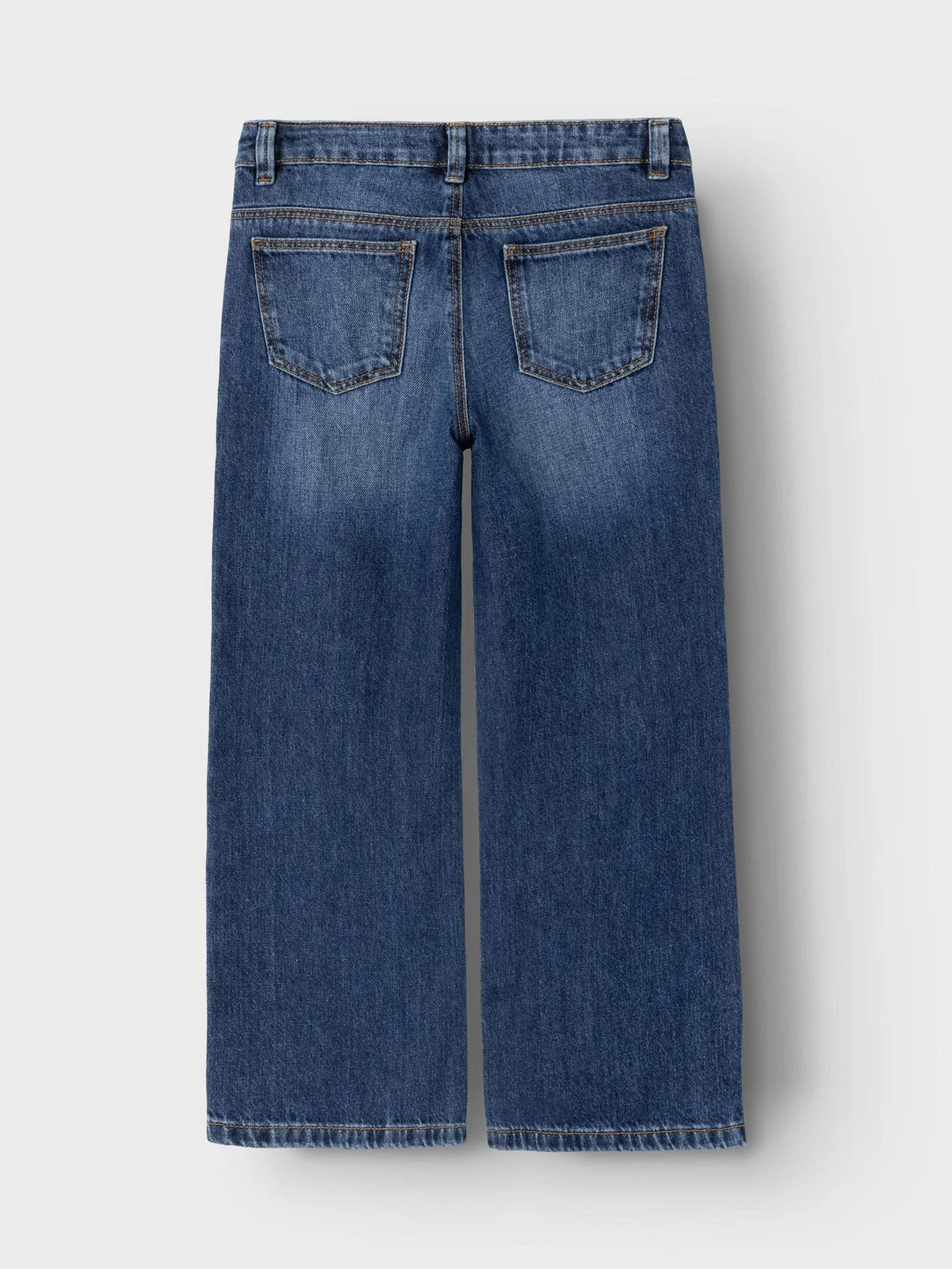 NAME IT Nkfrose Wide Jeans 5529-be Noos Szerokie dżinsy Dziewczynki