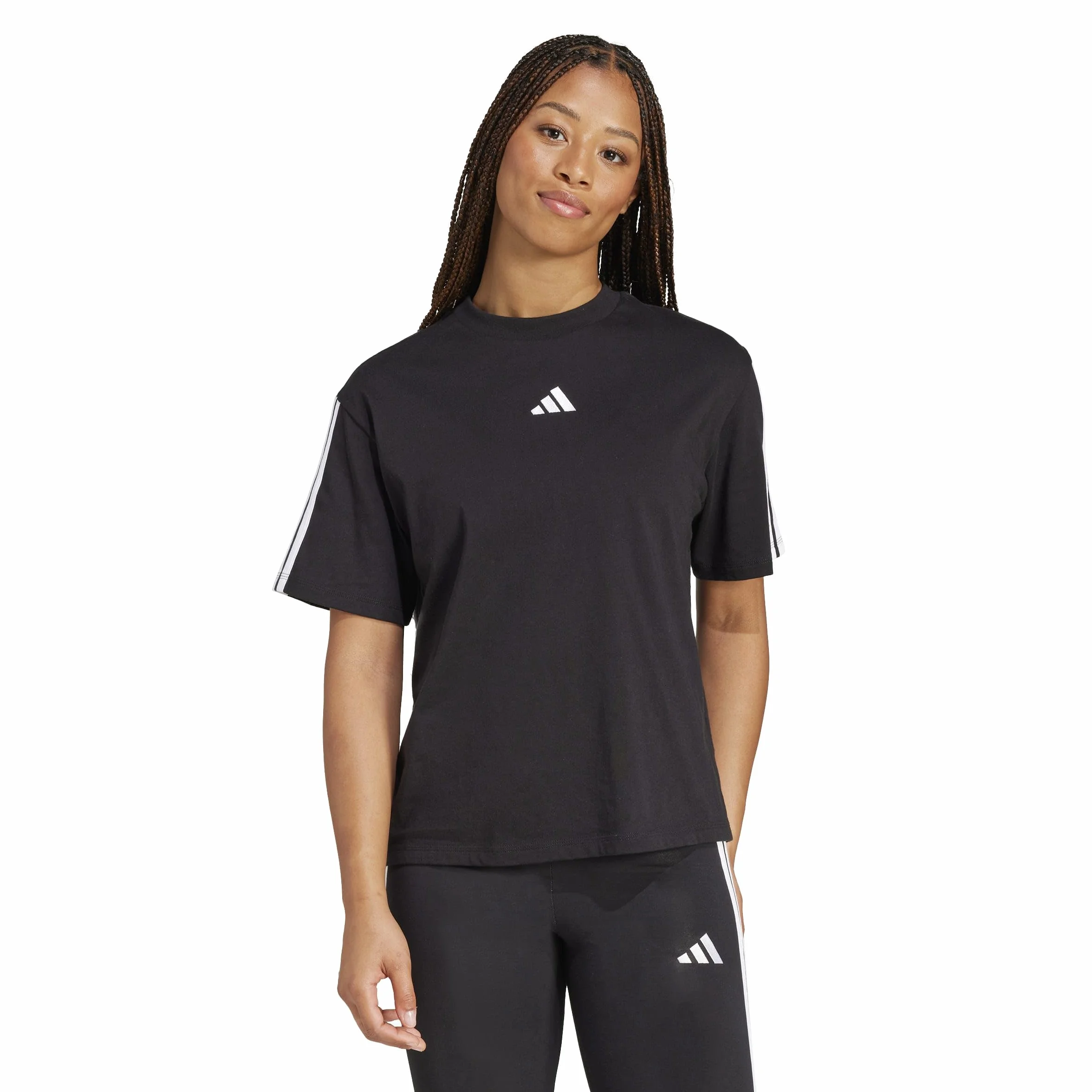 adidas Koszulka Kobiety Essentials 3-stripes Boyfriend T-shirt