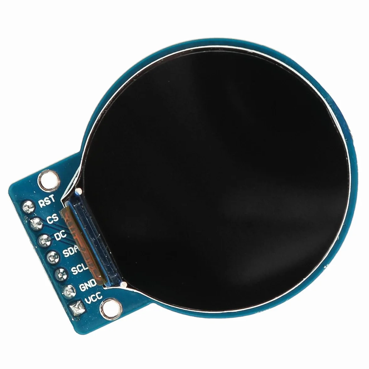 2 SZTUK 1,28 calowy wyświetlacz LCD TFT dla Arduino RGB IPS kolorowy ekran SPI goły okrągły ekran -GC9A01