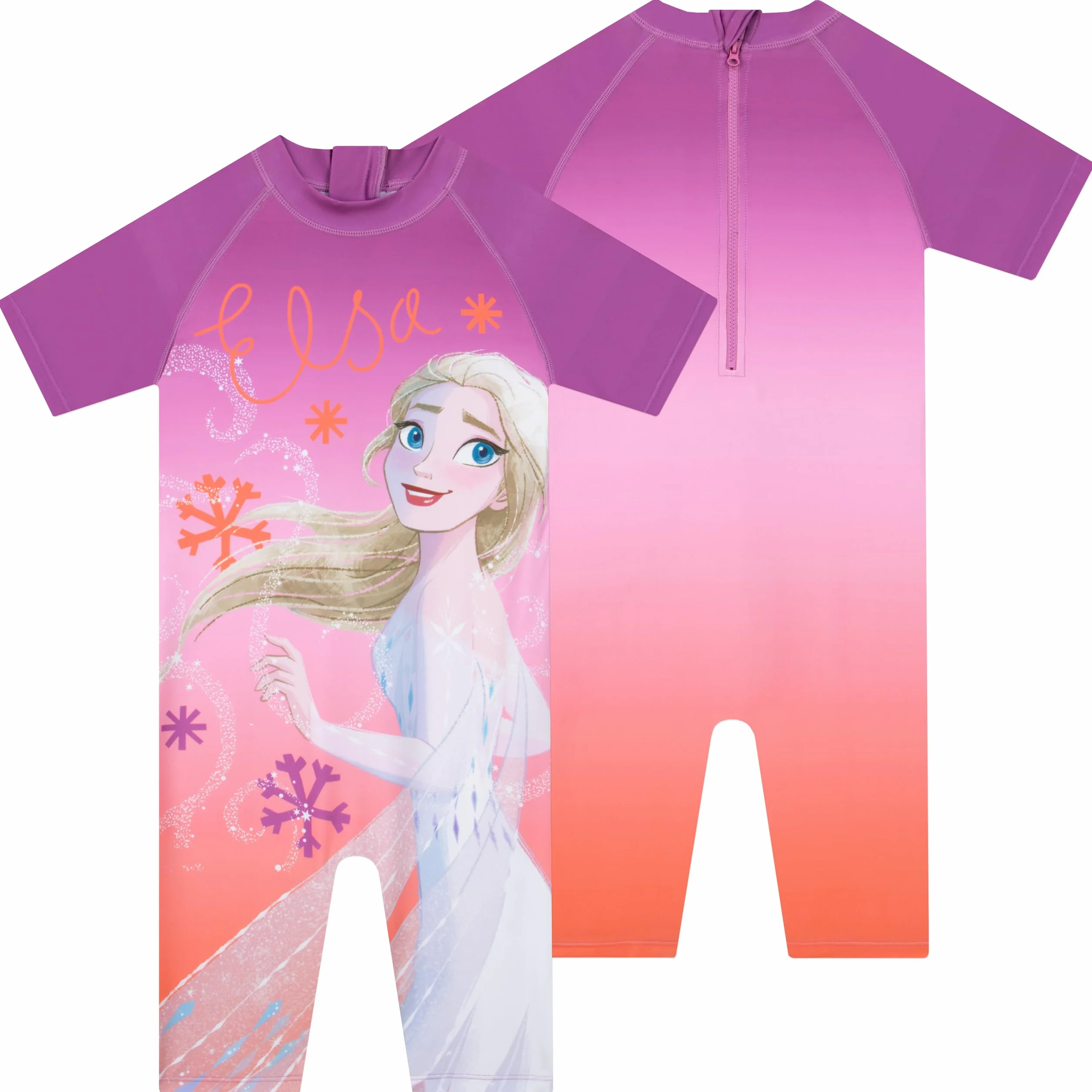 Disney Frozen Elsa Jednoczęściowy Strój Kąpielowy Dla Dziewczynki