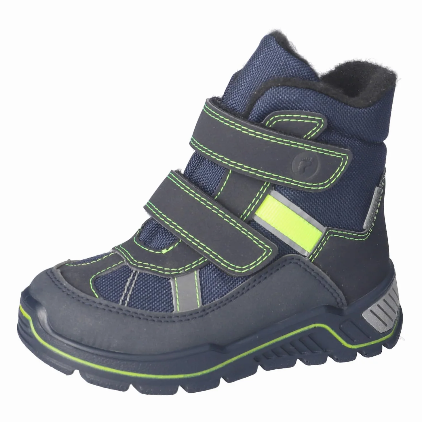 RICOSTA Chłopięce buty zimowe GABRIS, buty dziecięce, WMS: szerokie, luźna wkładka, Sympatex, jezioro, ocean 180, 35 EU Weit