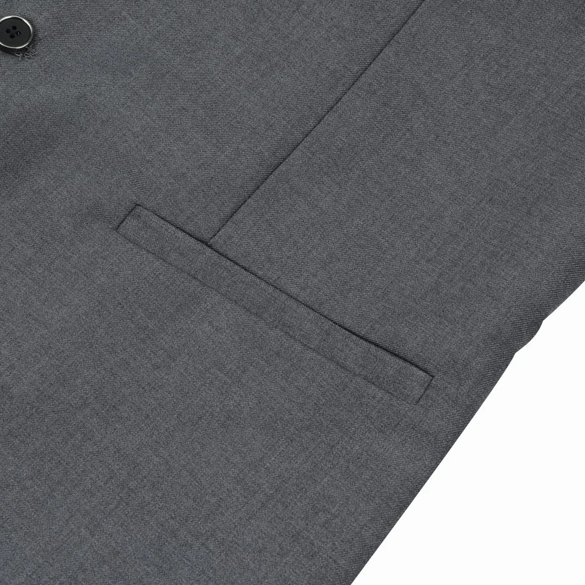 Allthemen Męska kamizelka slim fit, dekolt w serek, bez rękawów, na ślub biznesowy
