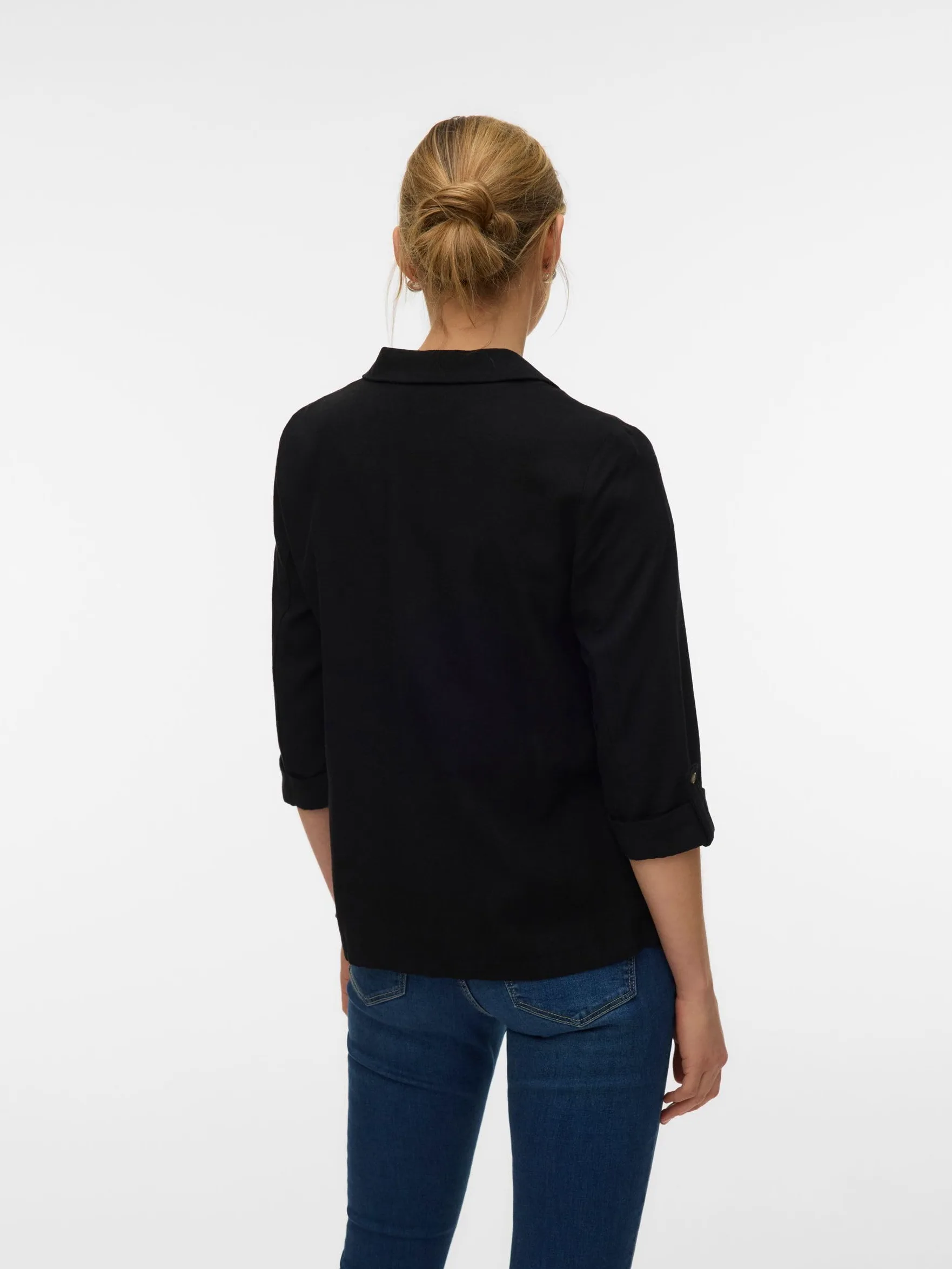VERO MODA Blezerek Kobiety Vmjesmilo 3/4 Loose Blazer Wvn Ga Noos