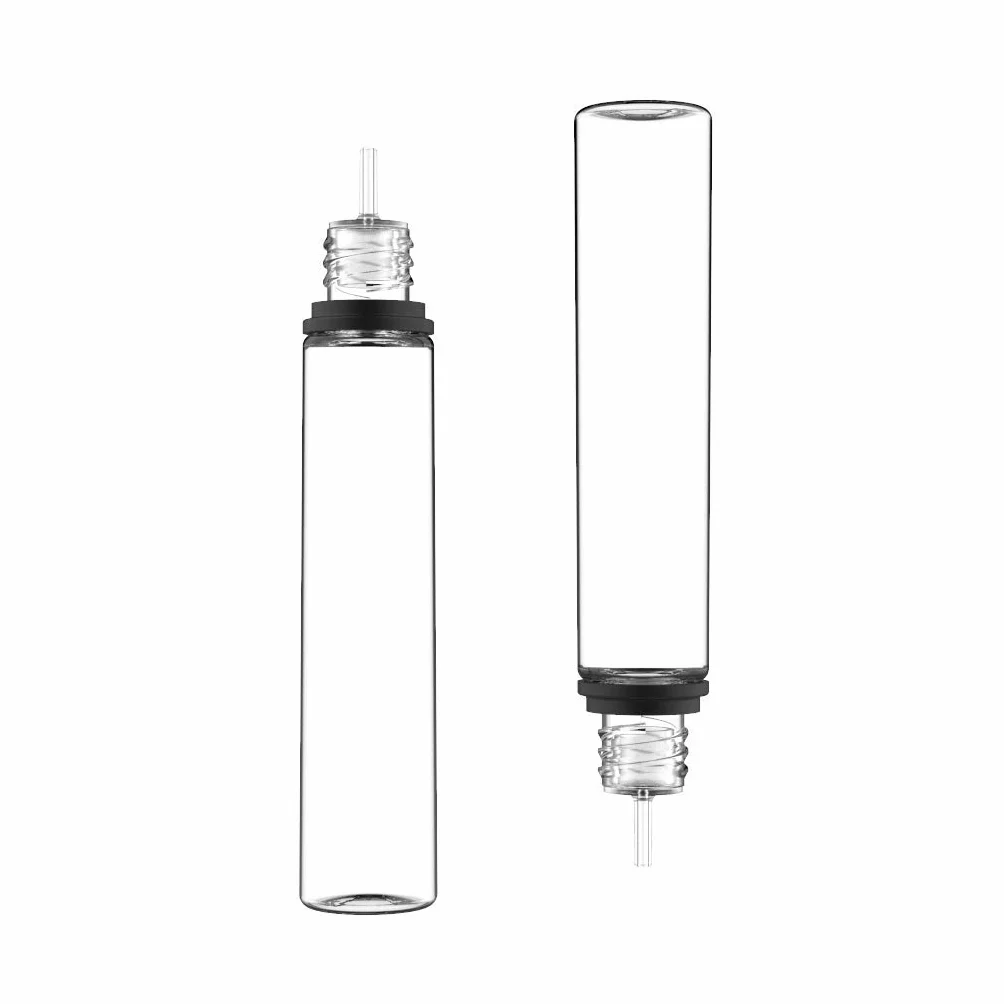 Chubby Gorilla V3 10 x 30ml Slim plastikowe butelki PET z zakraplaczem przezroczysta czarna pokrywka