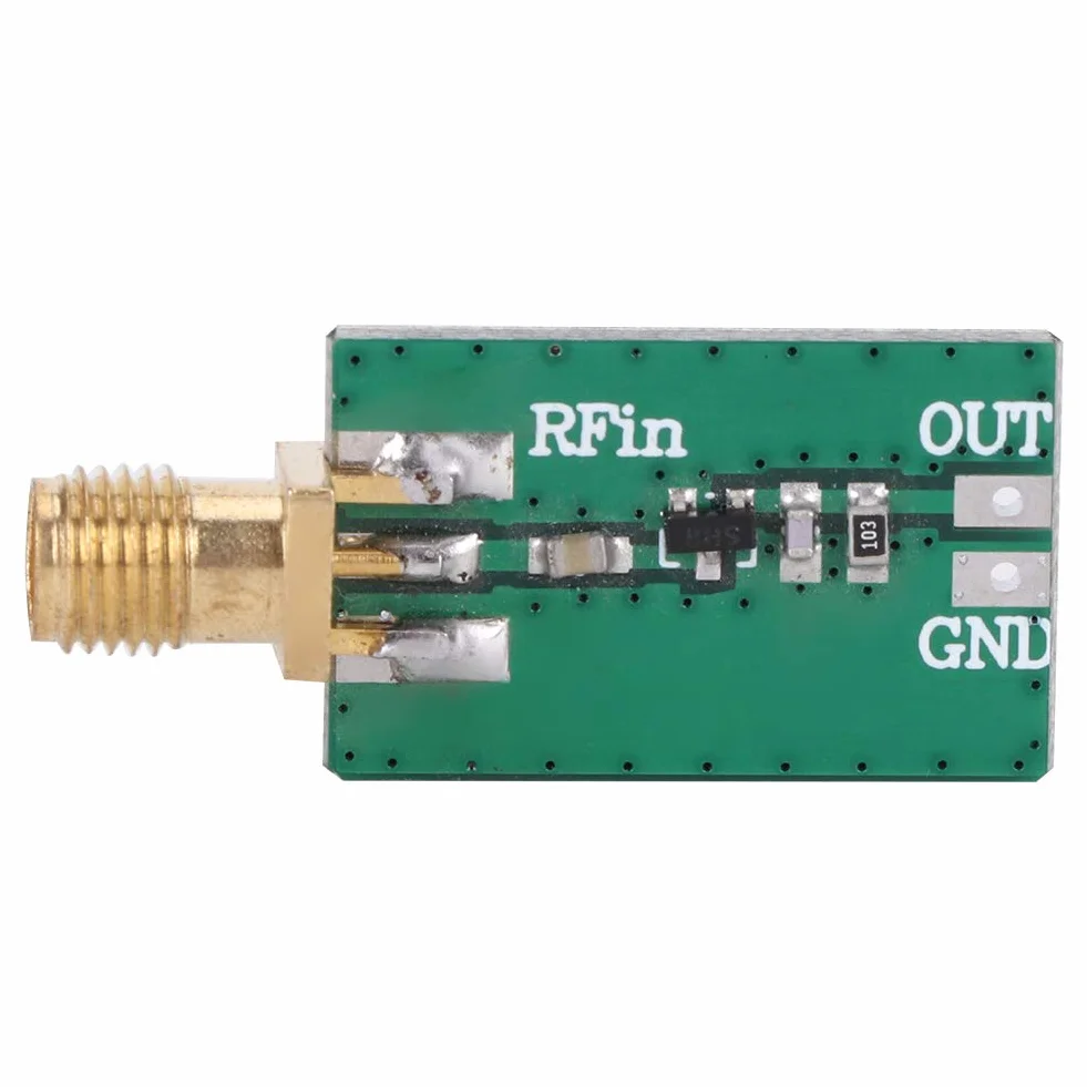 Moduł Detektora RF, moduł Detektora RF, Miernik Mocy RF Logarytmiczny Detektor Testujący AM 0,1-3200 MHz Wysoka czułość, Logarytmiczny