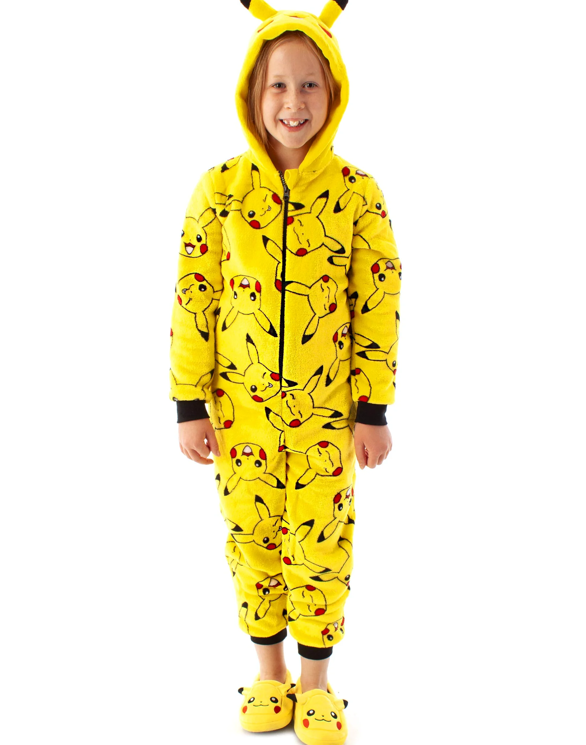 Pokemon Pikachu Yellow 3D Onesie Piżama dla Dzieci