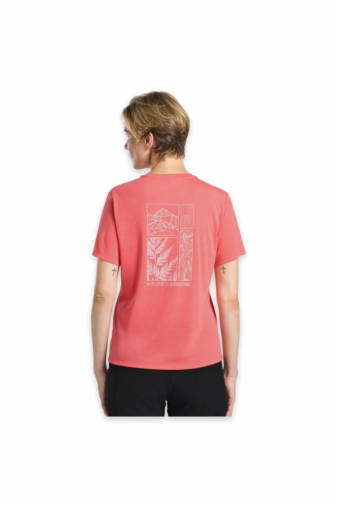 Jack Wolfskin Vonnan Graphic T W T-shirt damski