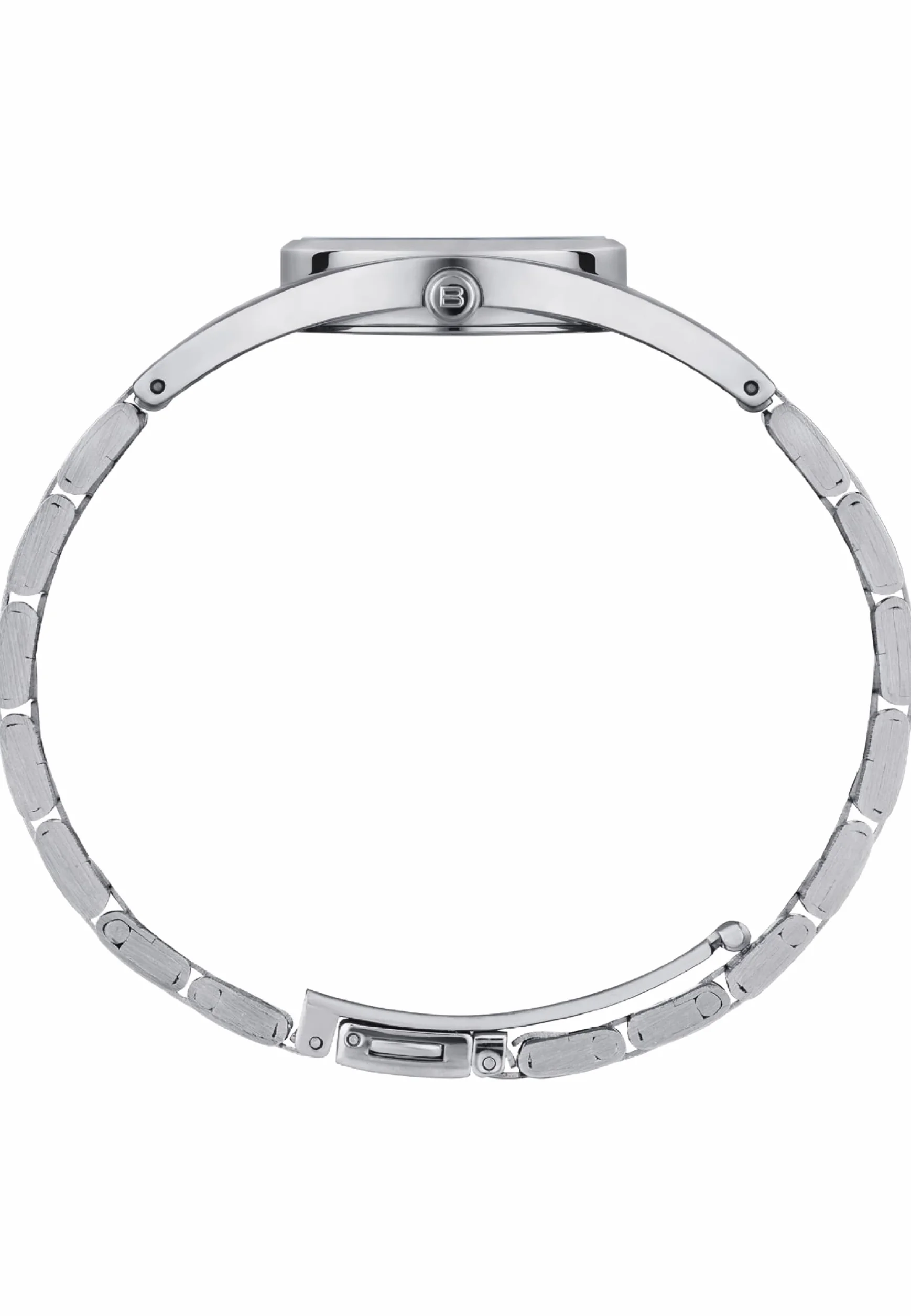 Breil Elettra EW0586 damski zegarek ze stalowym paskiem, srebrna koperta, średnica 29 mm, srebrny, rozmiar standardowy, bransoletka