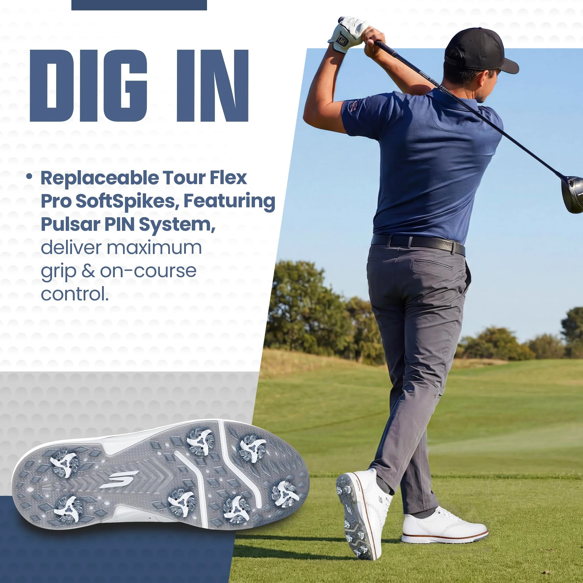 Skechers Mężczyźni Go Golf Prestige SlAdidasy