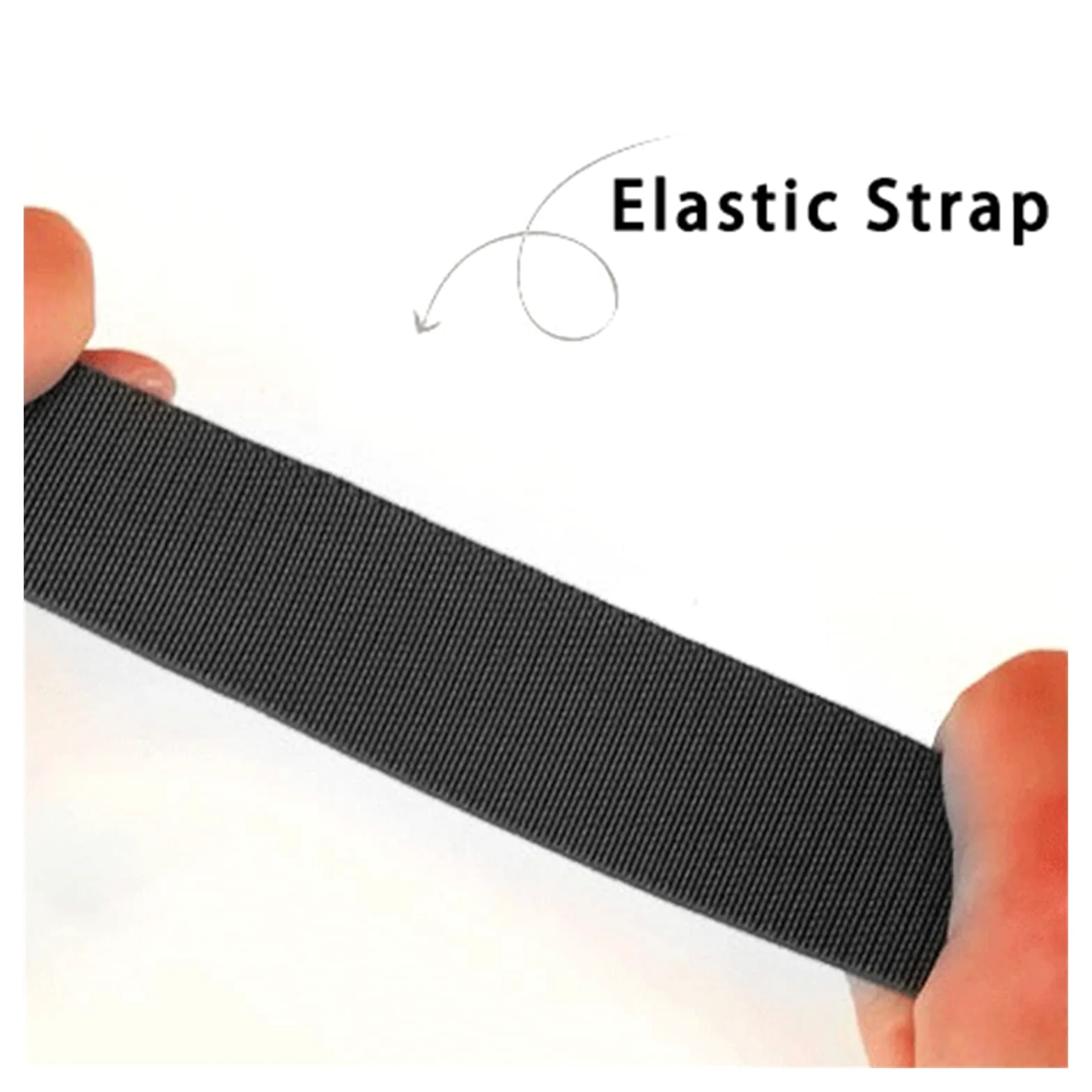 Pasy wojskowe dla mężczyzn elastyczne płótno męskie taktyczne paski na zewnątrz jakość prosta konstrukcja(46inch/115cm,Black)