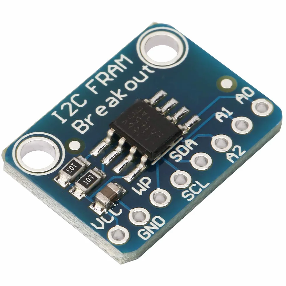 I2C Nieulotna Płytka Rozszerzeń MB85RC256V 32KB – Moduł Pamięci do Rejestratorów Danych, Niski Pobór Mocy, Buforowanie Danych przy Braku Stabilnego Źródła Napięcia