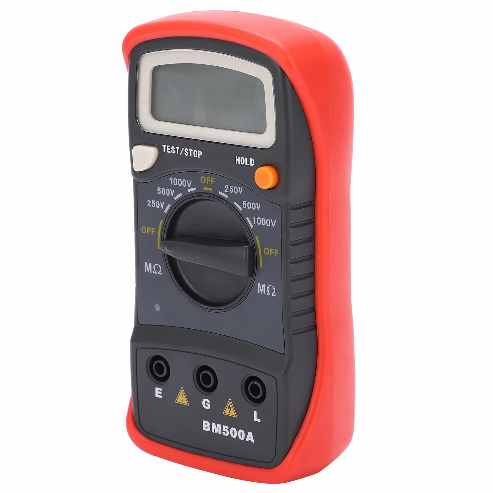 Tester Rezystancji, Cyfrowy Miernik Rezystancji Izolacji LCD, Kompaktowy Megaomomierz do Pomiaru Sprzętu Elektrycznego