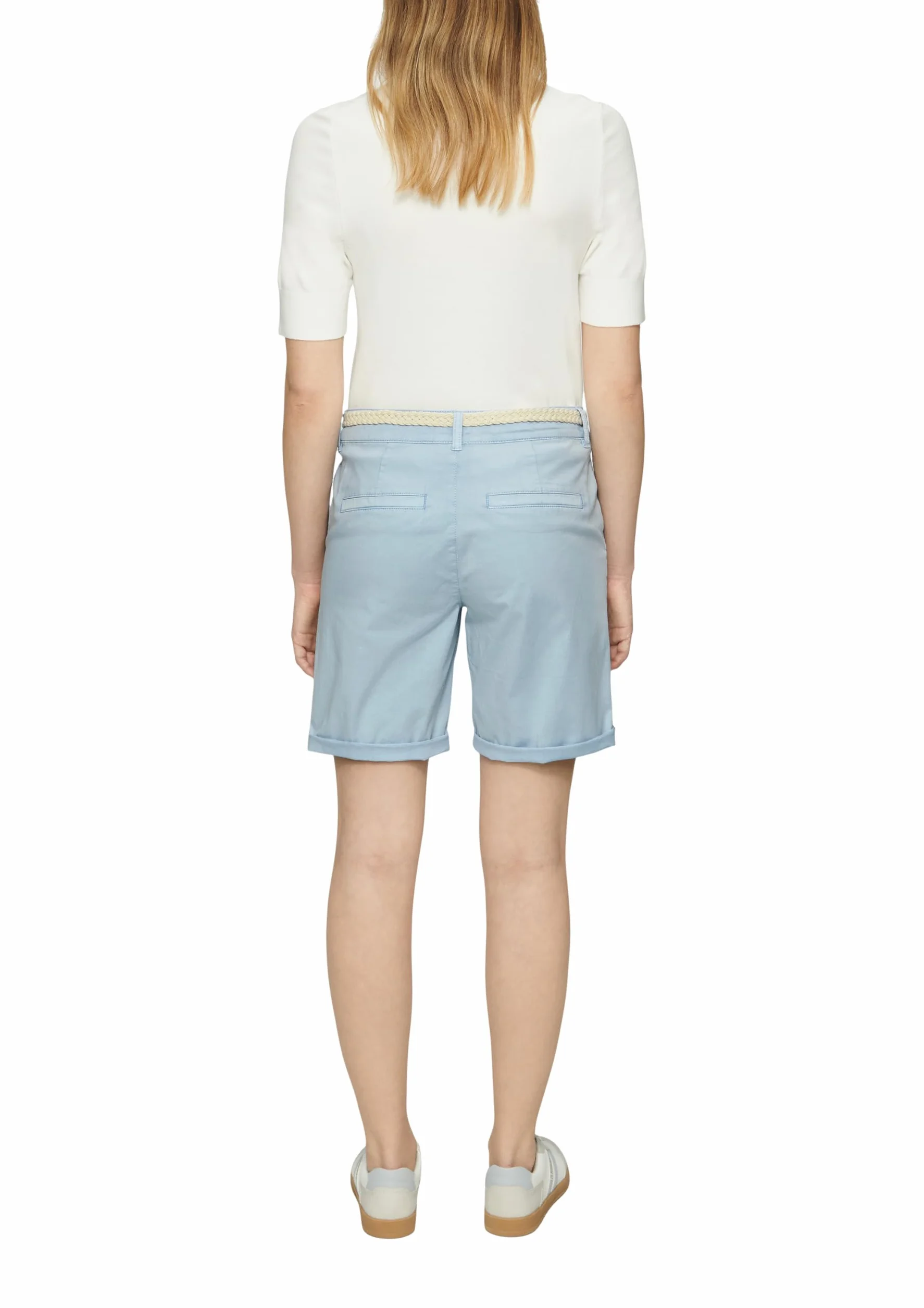 s.Oliver 2161341 - Chino bermudy z paskiem Kobiety