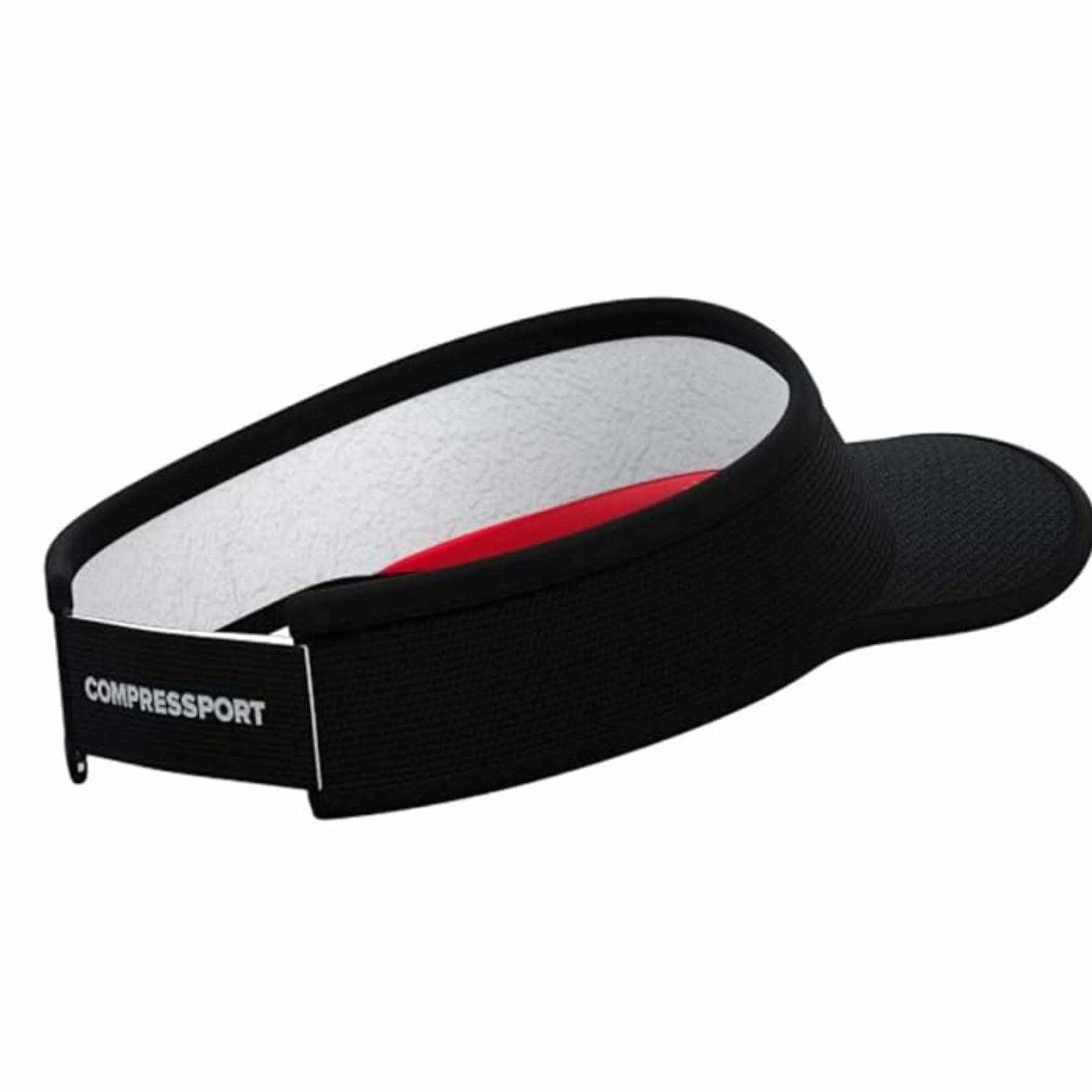 COMPRESSPORT Daszek, Czarny/Czerwony, Rozmiar uniwersalny