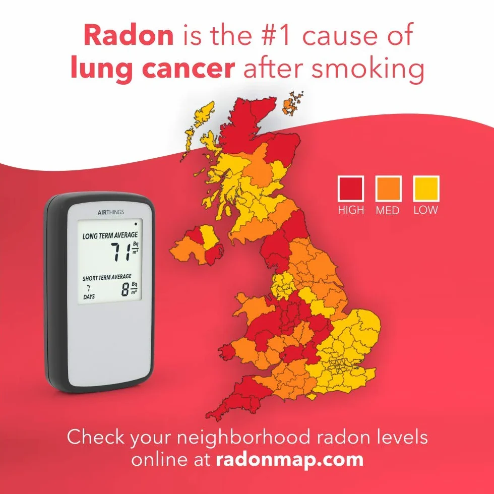 Airthings Corentium Home - Cyfrowy detektor radonu